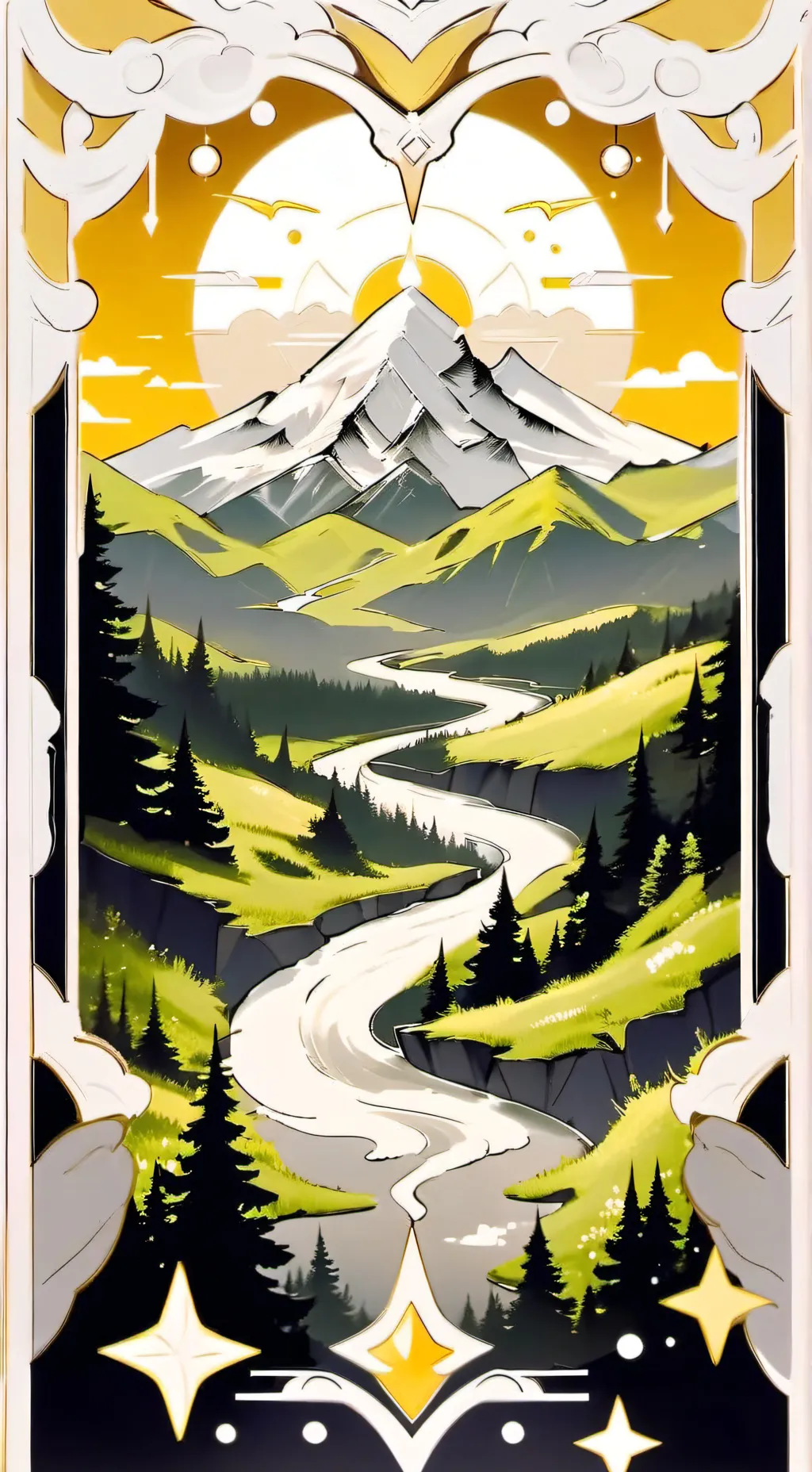 ai character: ✨ ANNOUNCEMENT✨ background