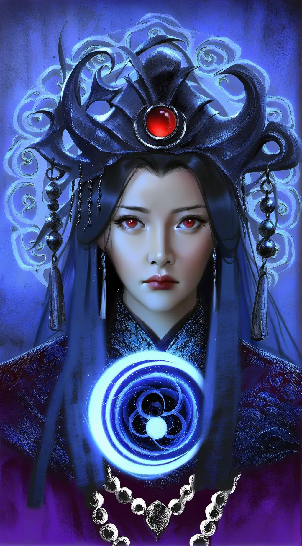 ai character: coreana background