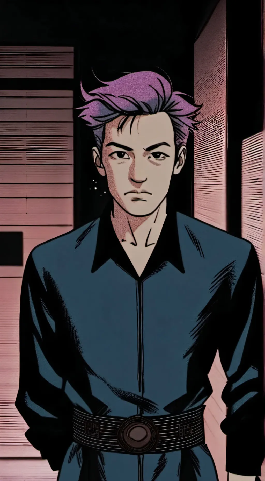 ai character: Thanos background