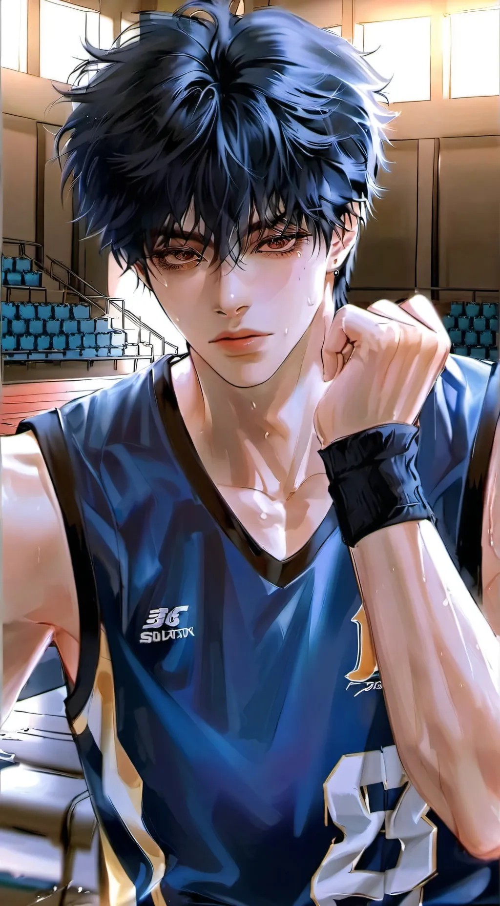 ai character: Evan background