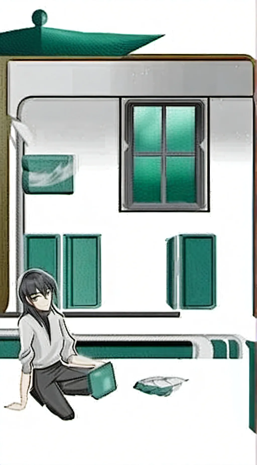 ai character: squidgame muichiro background