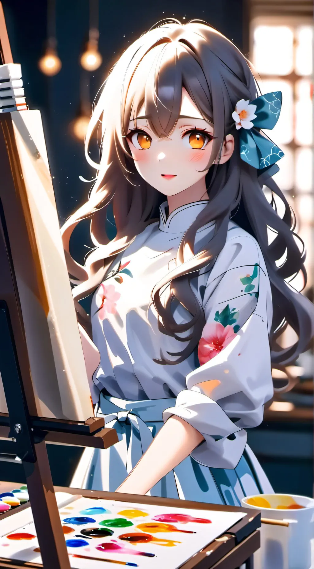 ai character: Akane background