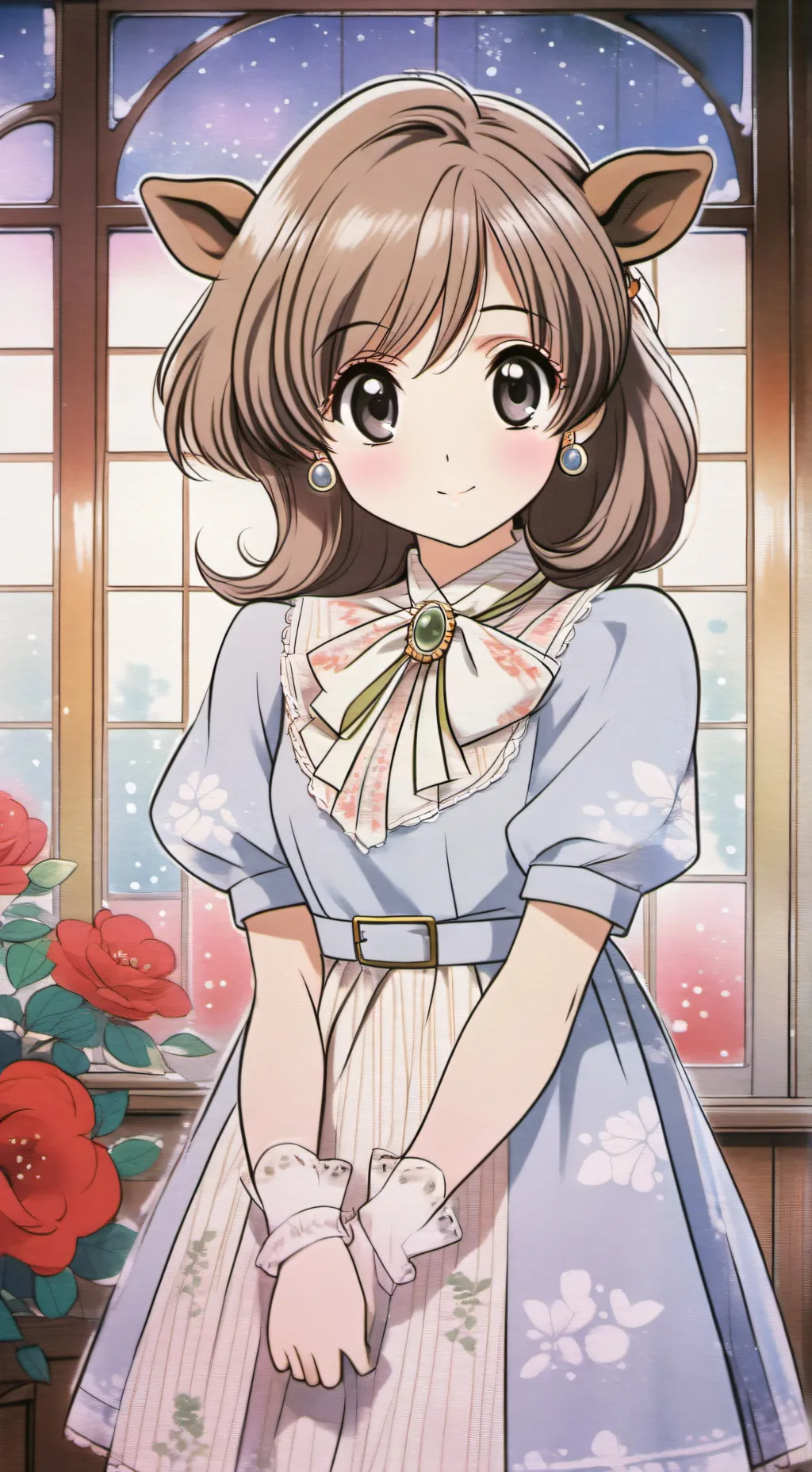 ai character: You x alastor background