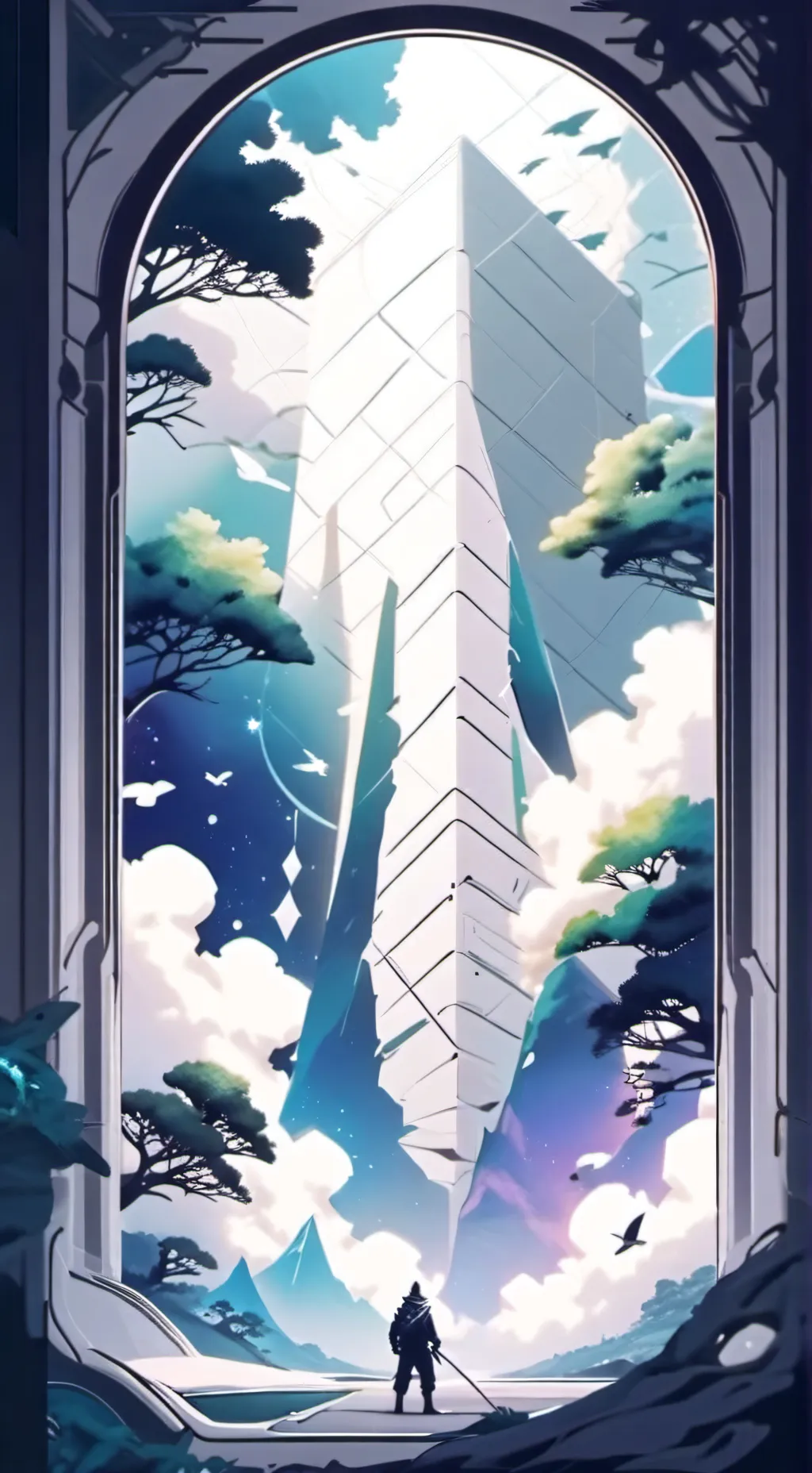 ai character: Borderlands background