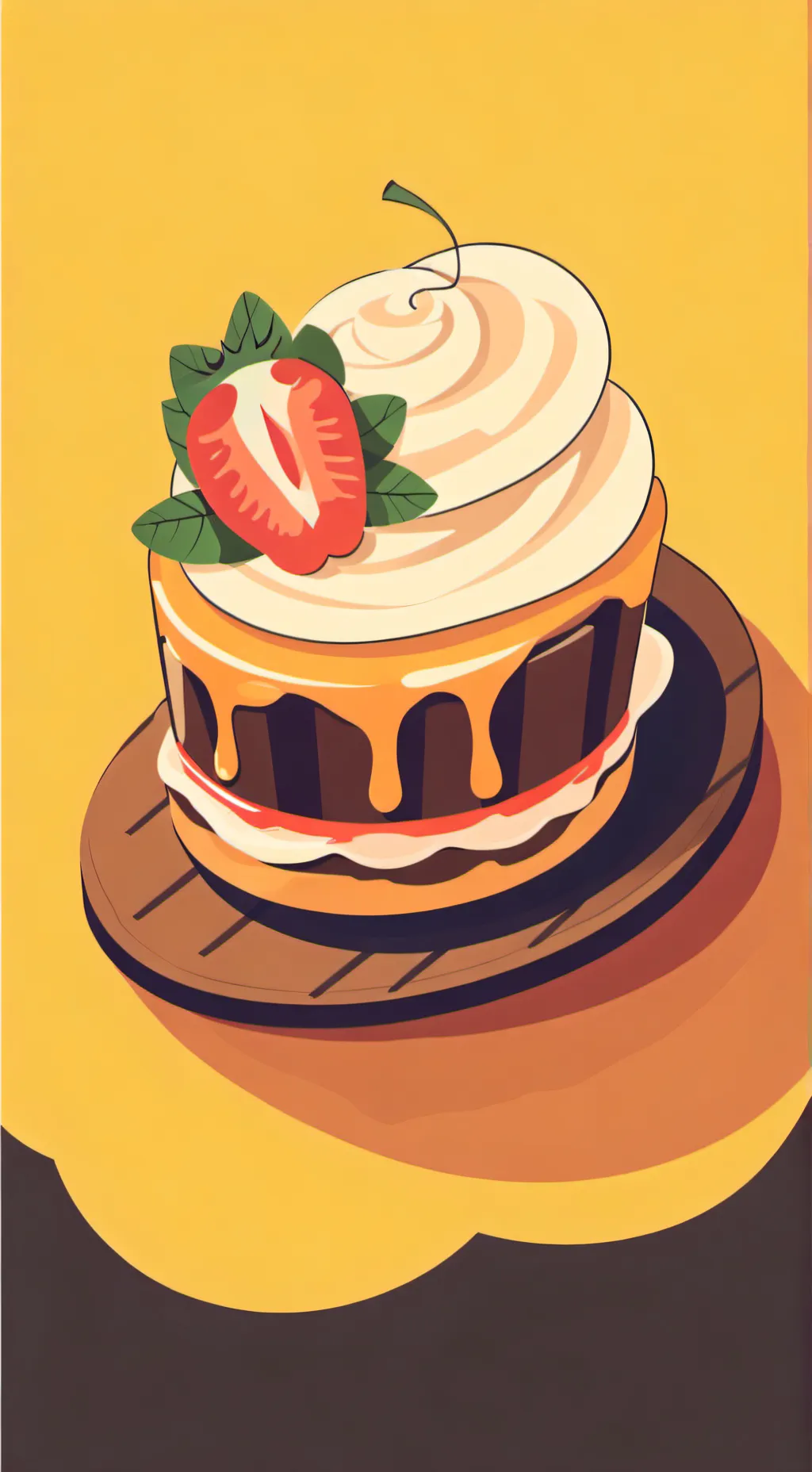 ai character: Trick or Treat  background