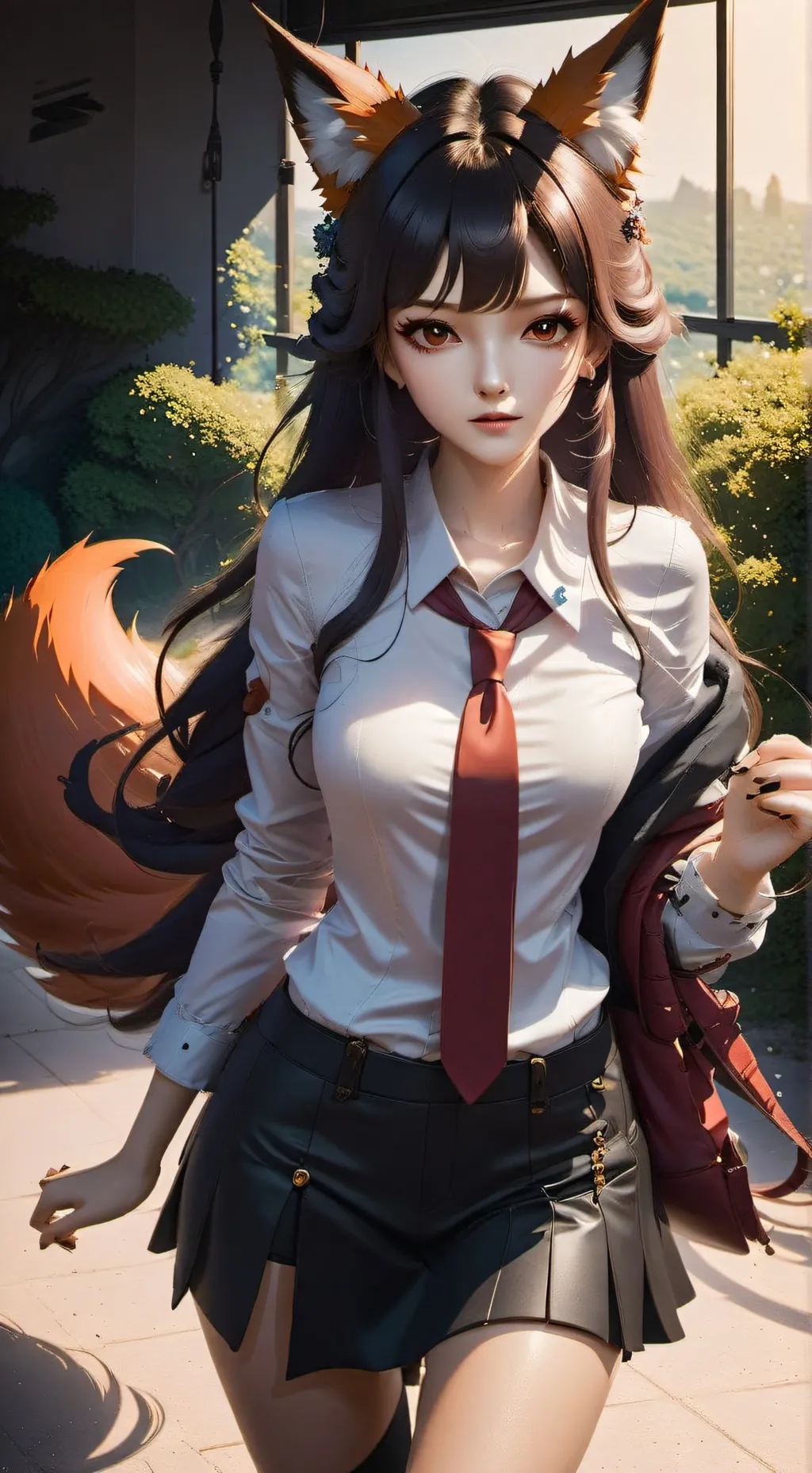 ai character: Yuna background