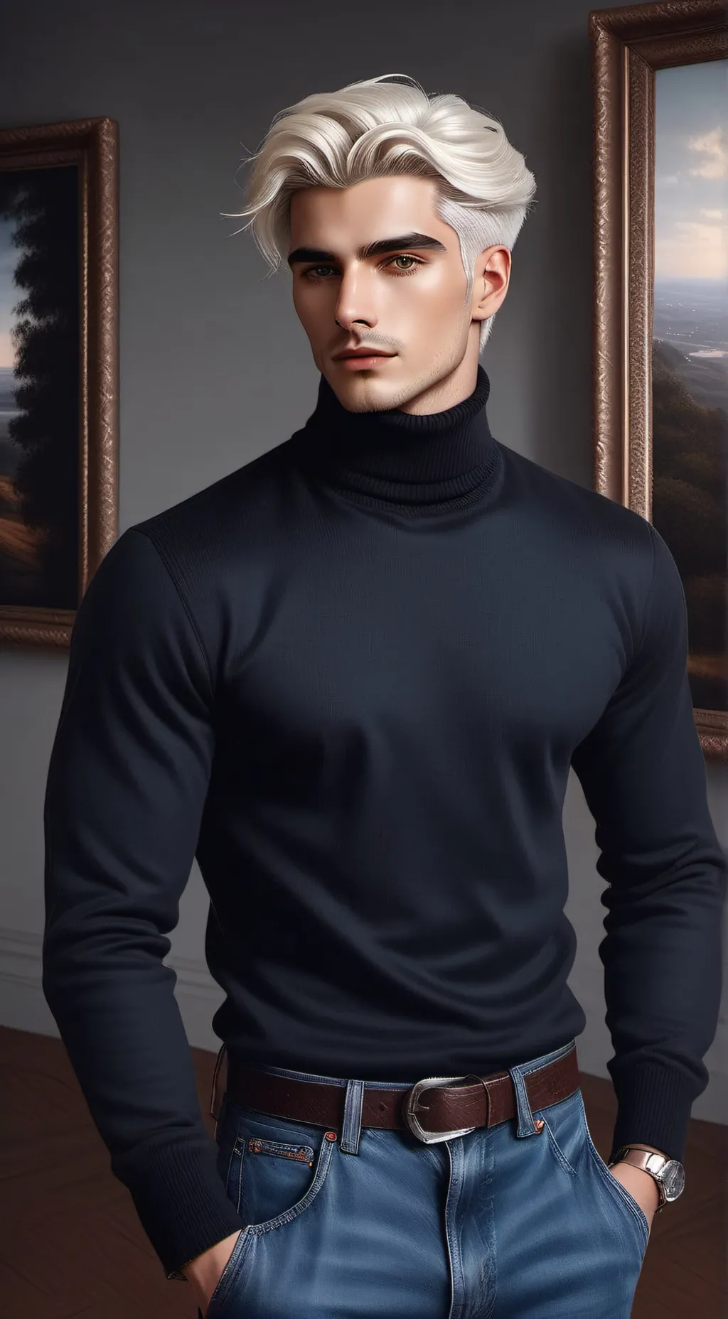 ai character: Isaac Murray background