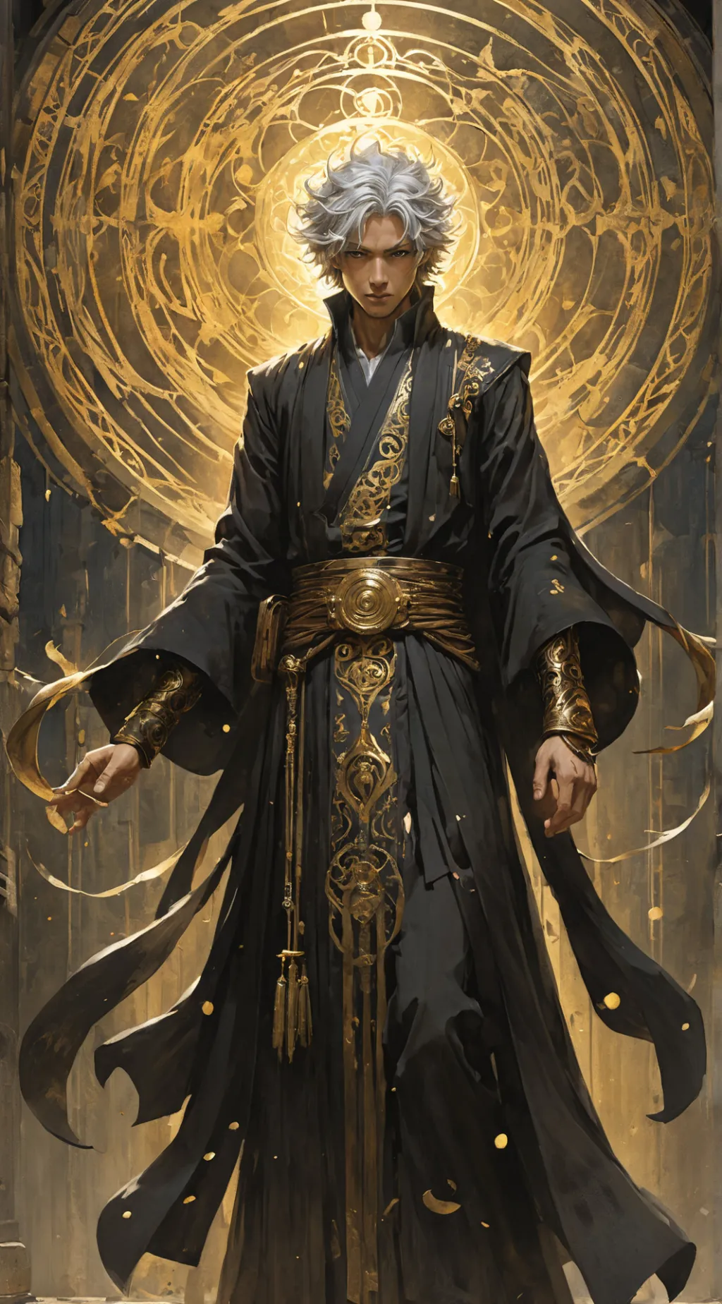 ai character: mago background