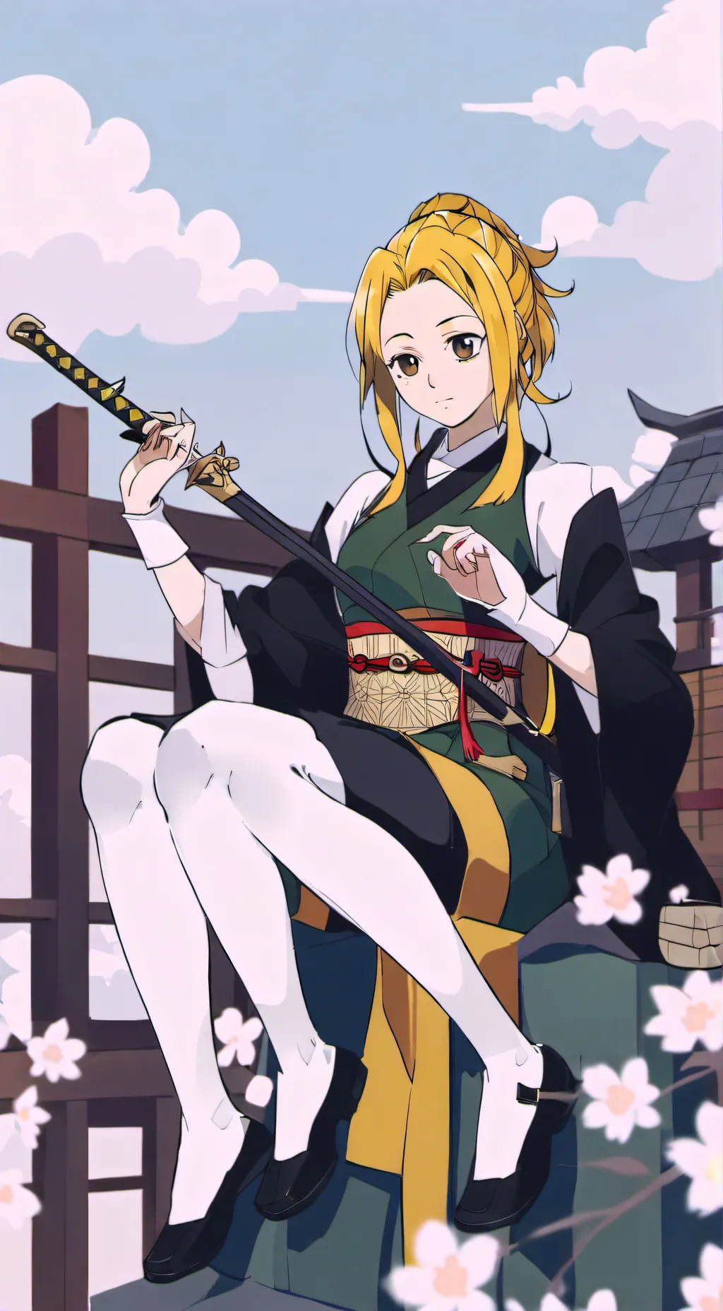 ai character: makio background