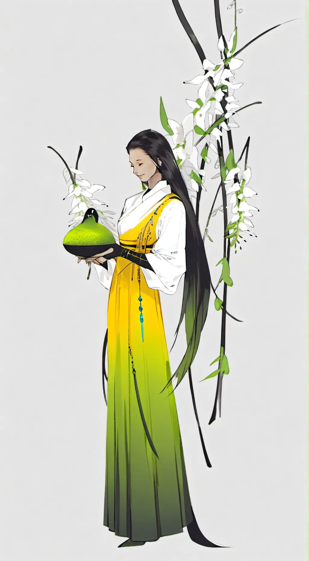 ai character: Джу Кин background