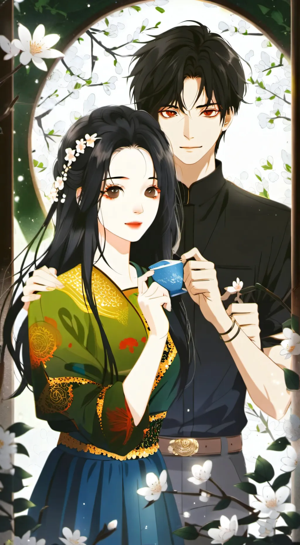 ai character: darkfall-} background