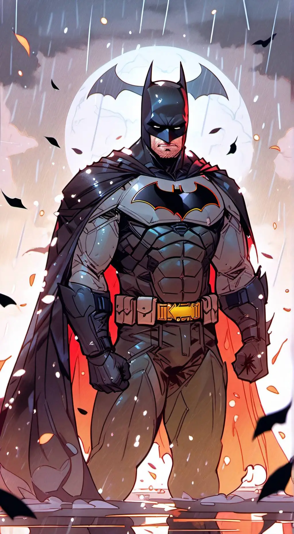 ai character: Batman background