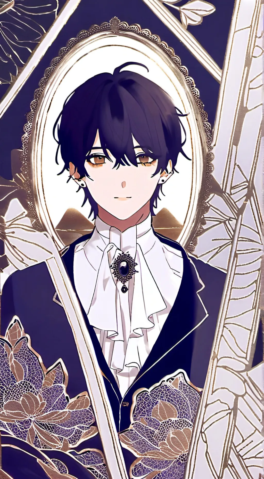 ai character: The collar 2 background