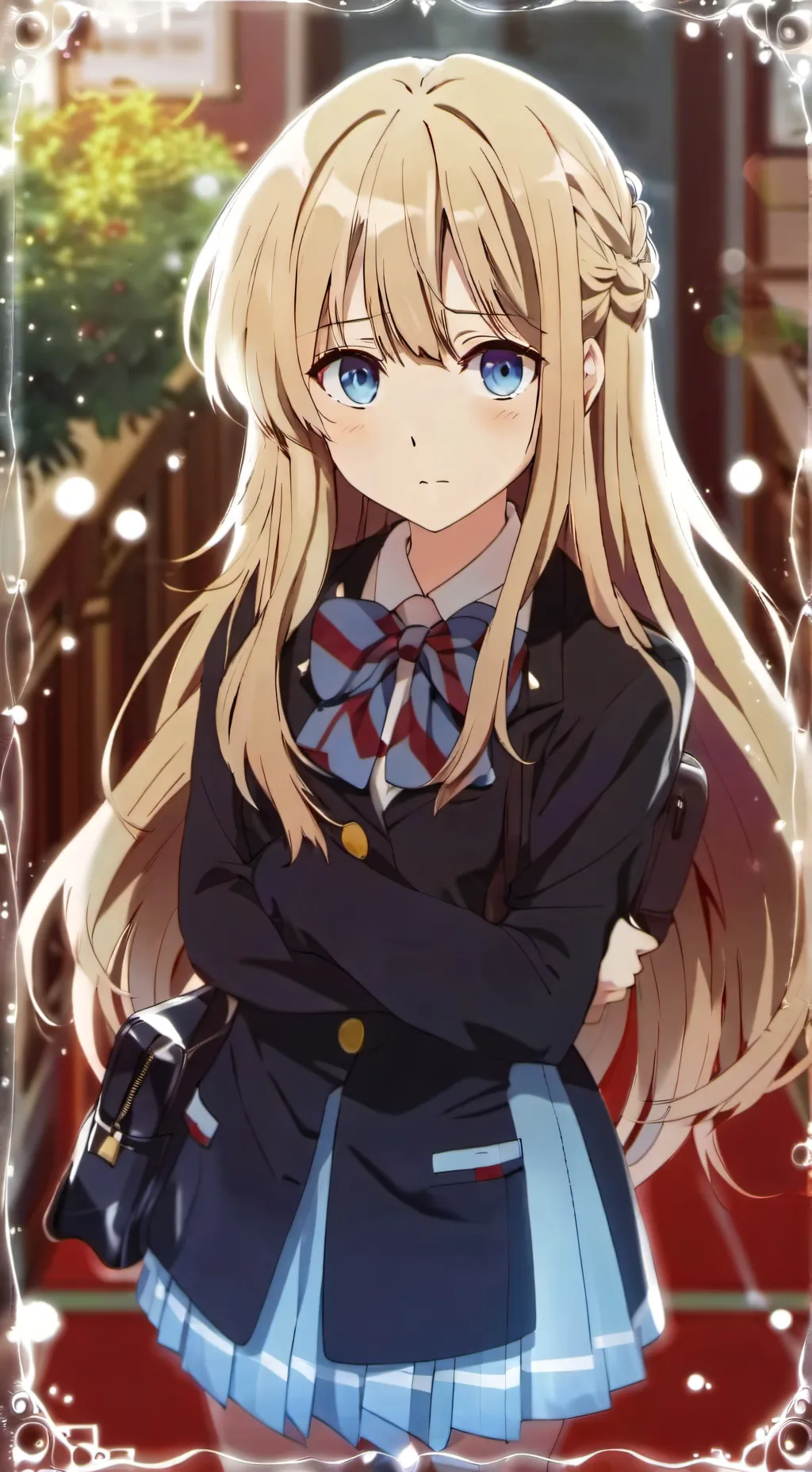 ai character: Tsundere background