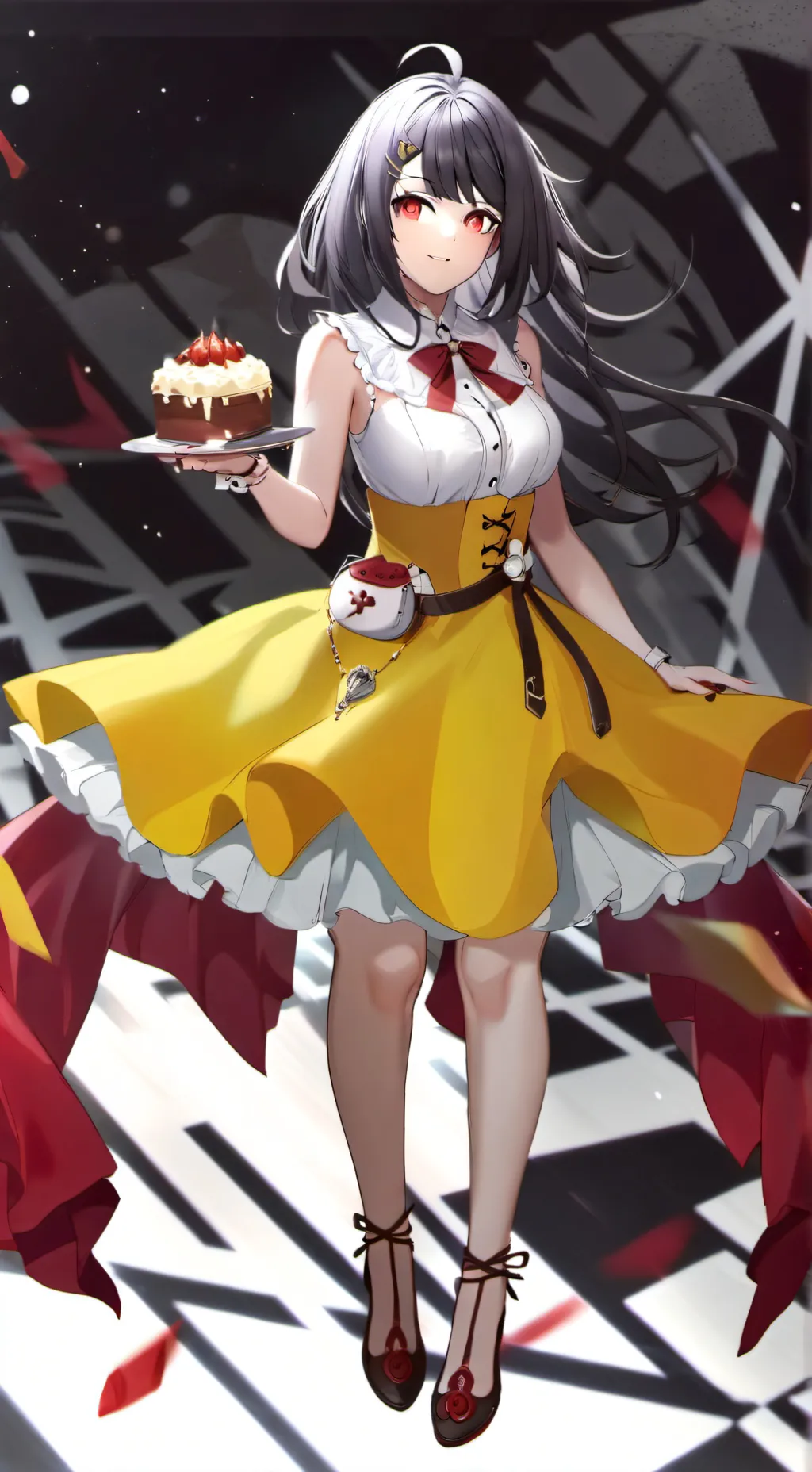 ai character: Pamela background