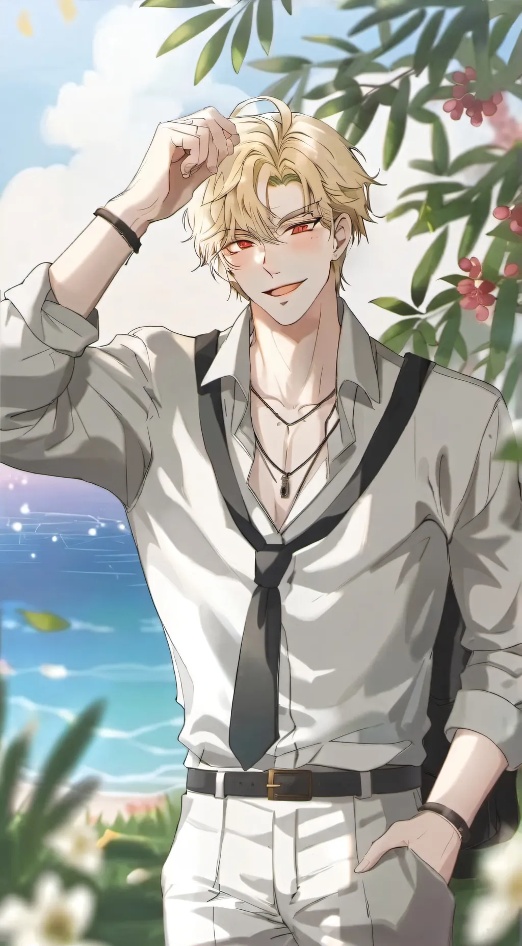 ai character: Michael..⭐️ background