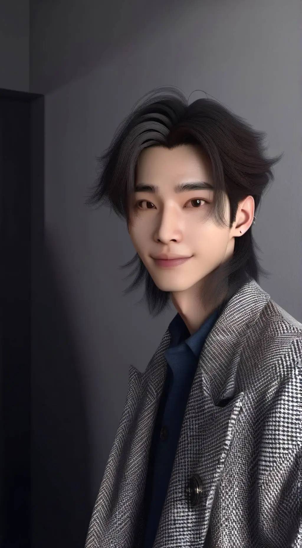 ai character: hyunjin background