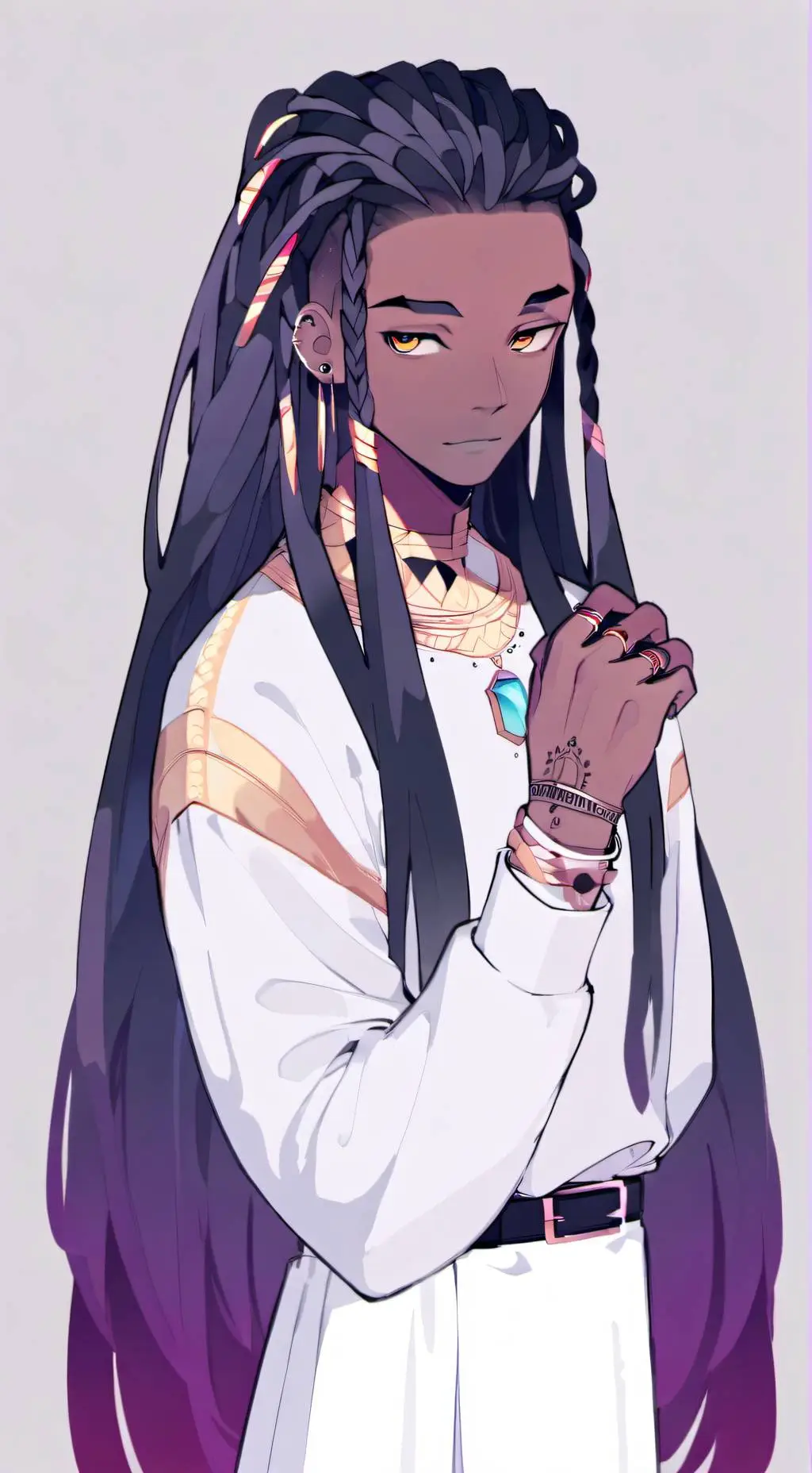 ai character: Ka1✨ background