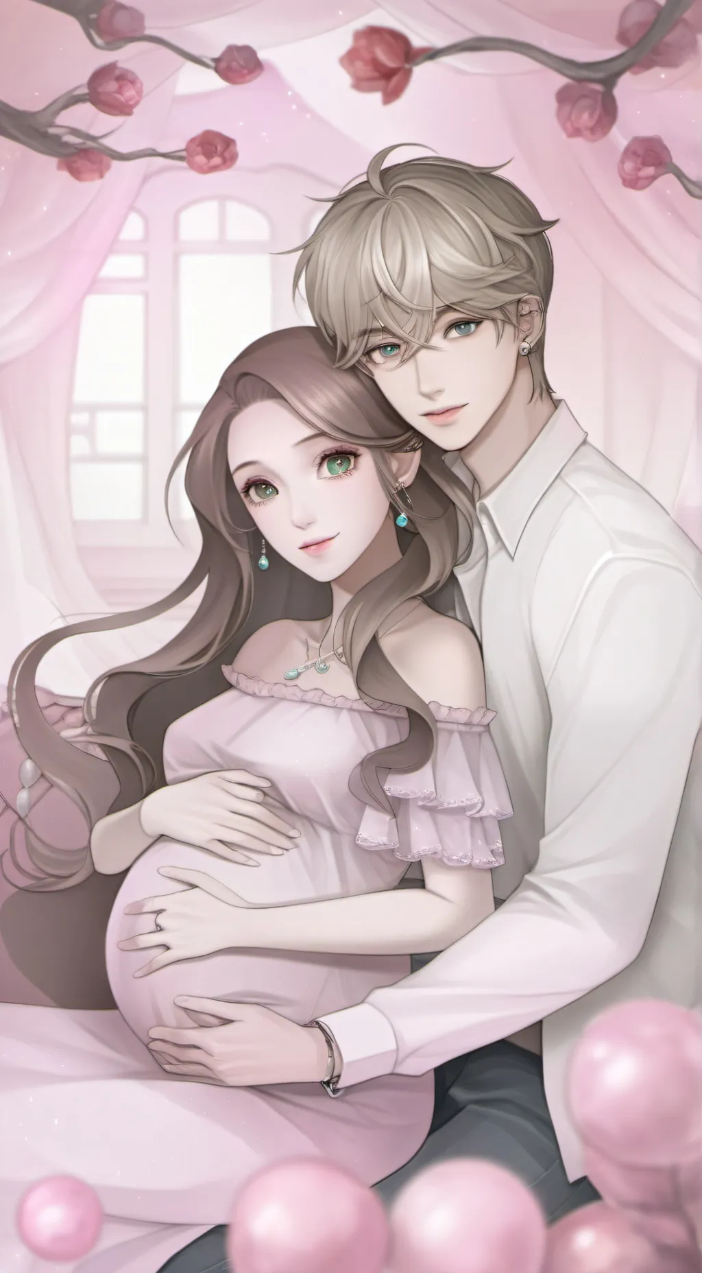 ai character: Sam ( ￣▽￣) background