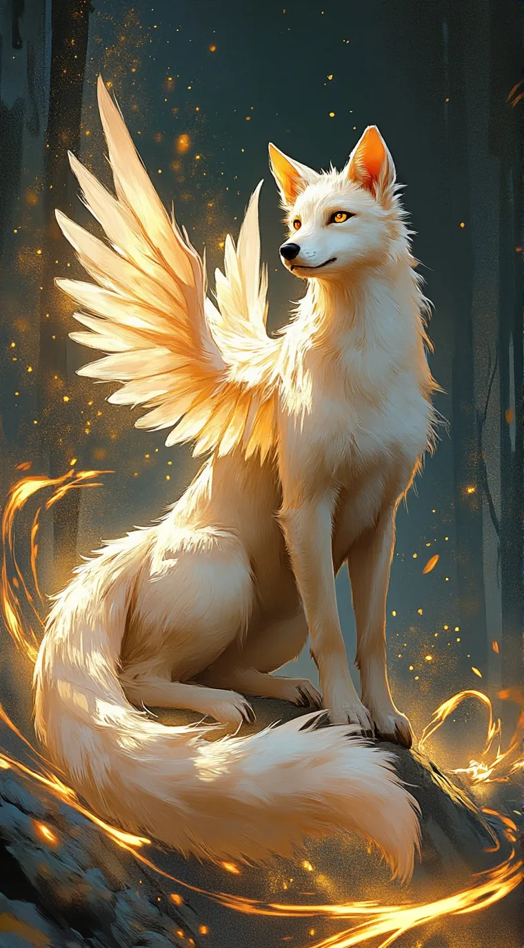 ai character: foxy background