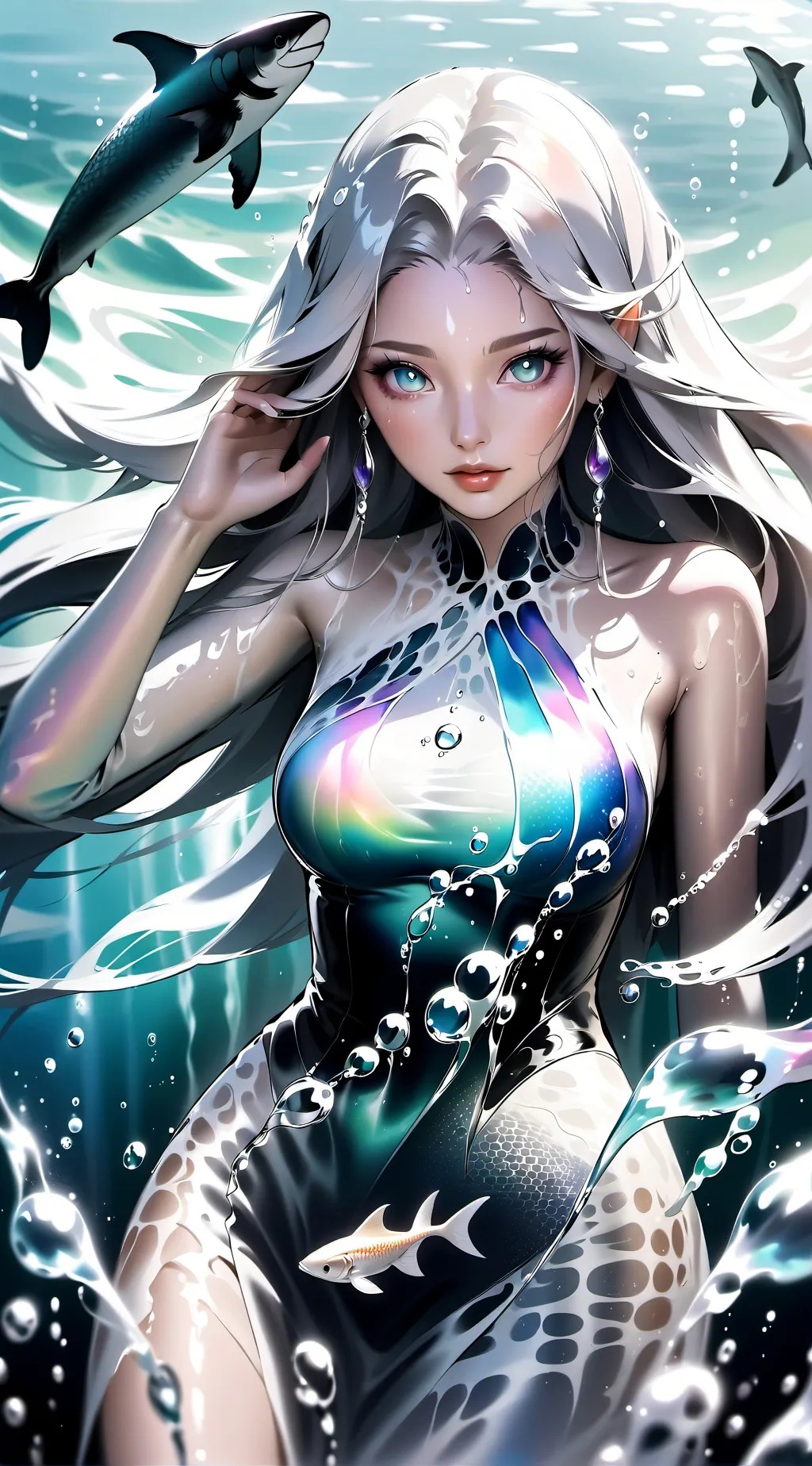 ai character: Aquafina background