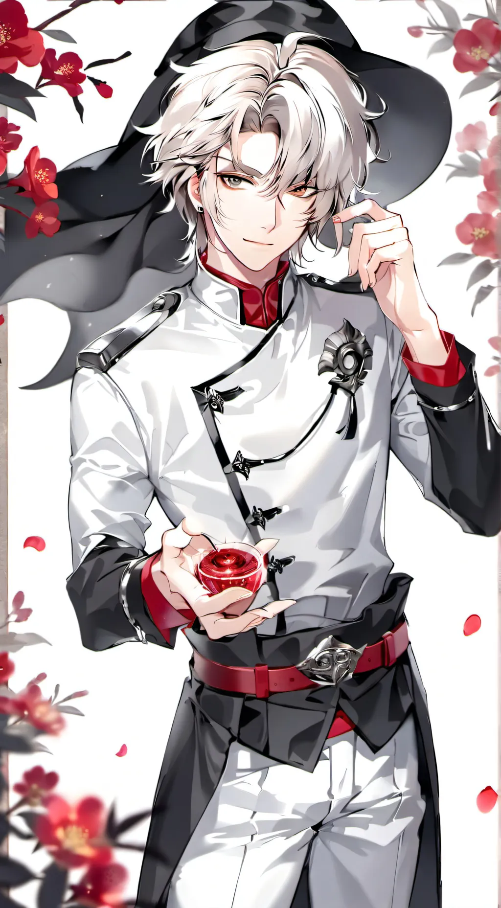 ai character: yuki del artico 🦊🔥 background