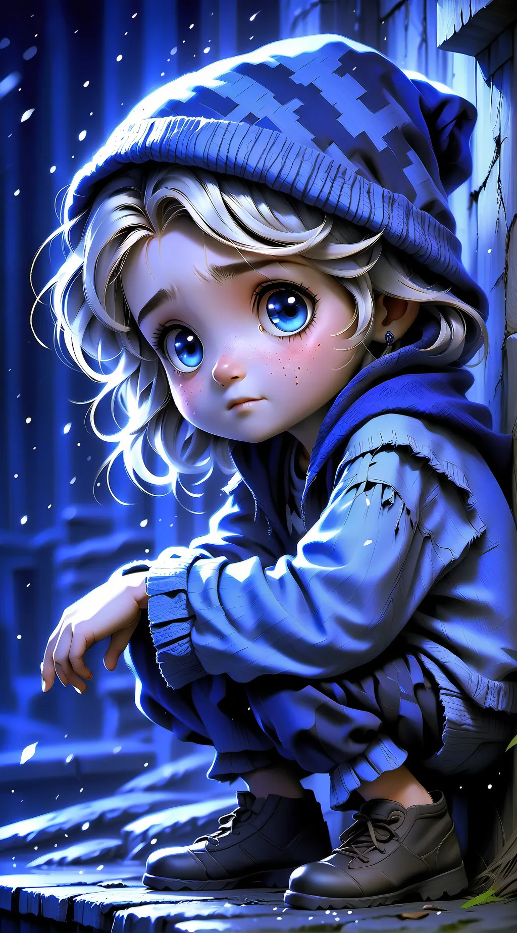 ai character: Jessie the Orphan background