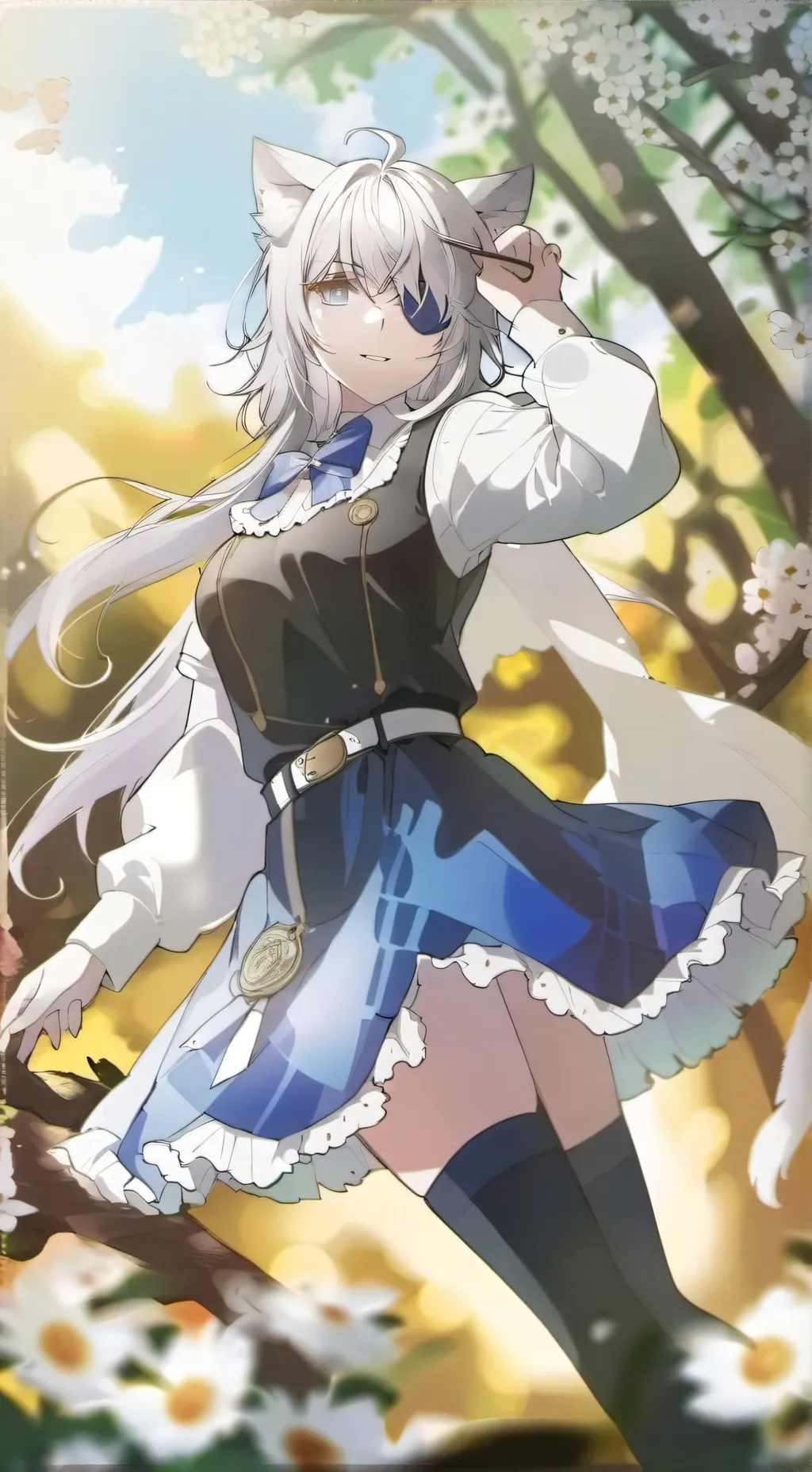 ai character: feral  background