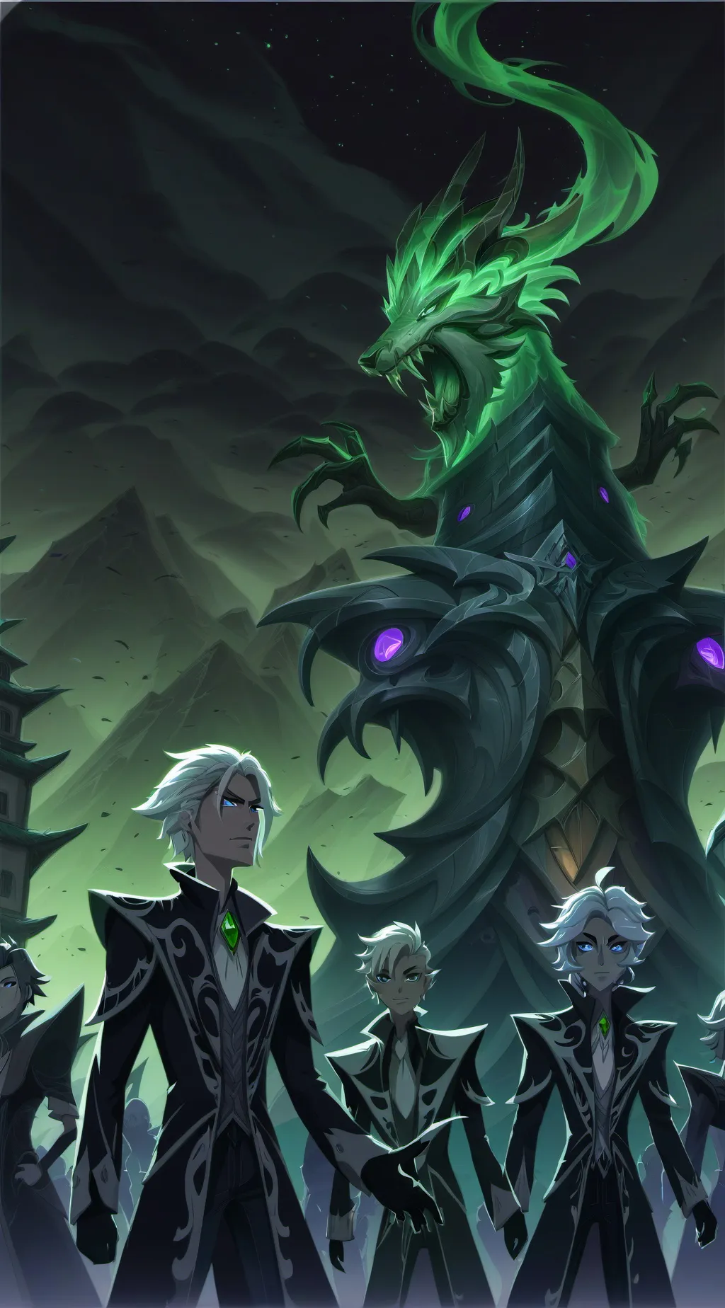 ai character: Lov  background