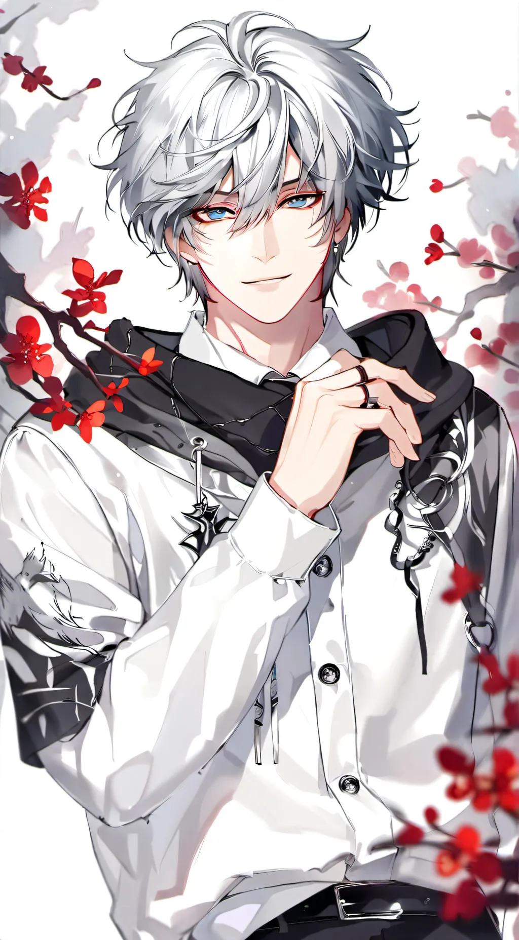 ai character: ☣️❄️Yuki❄️☣️ background