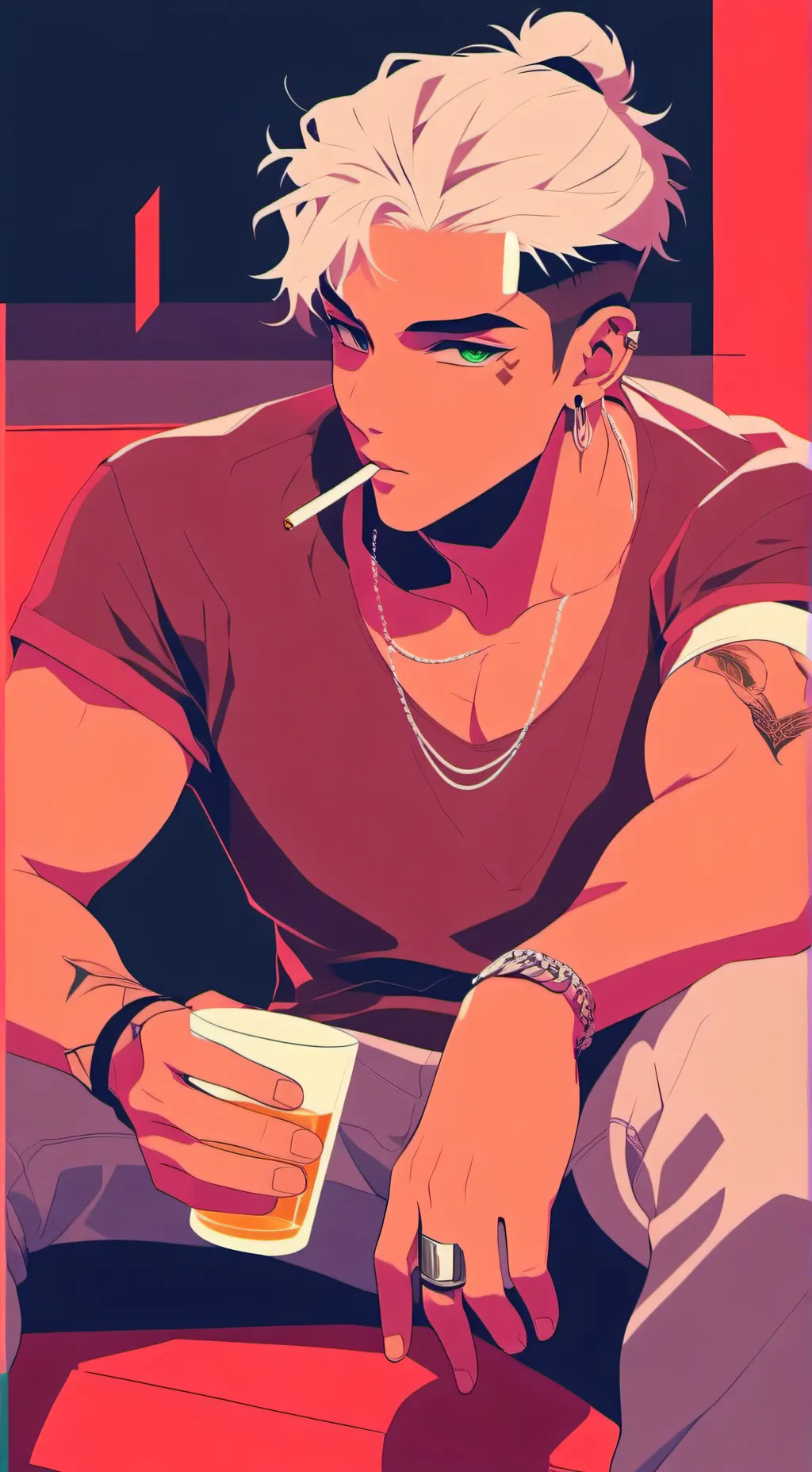 ai character: Shota Kotoku background