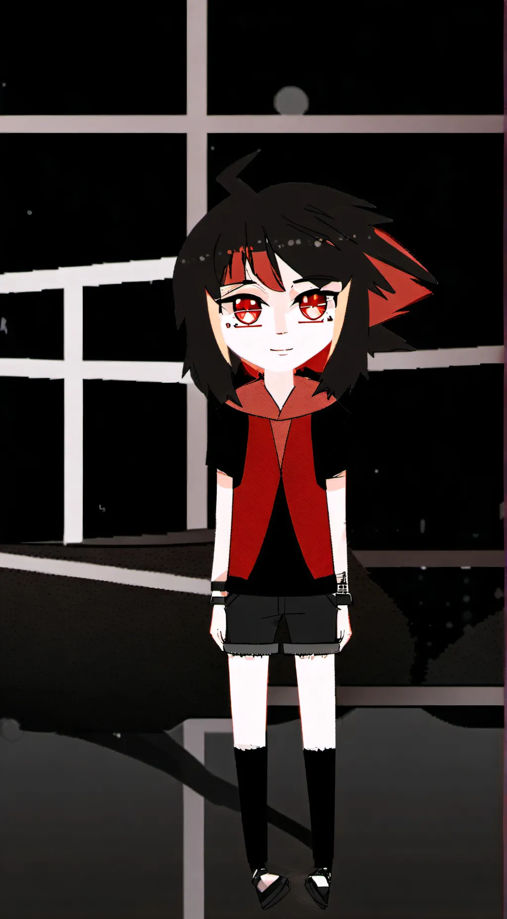 ai character: SHADOW•BABYSITTING background