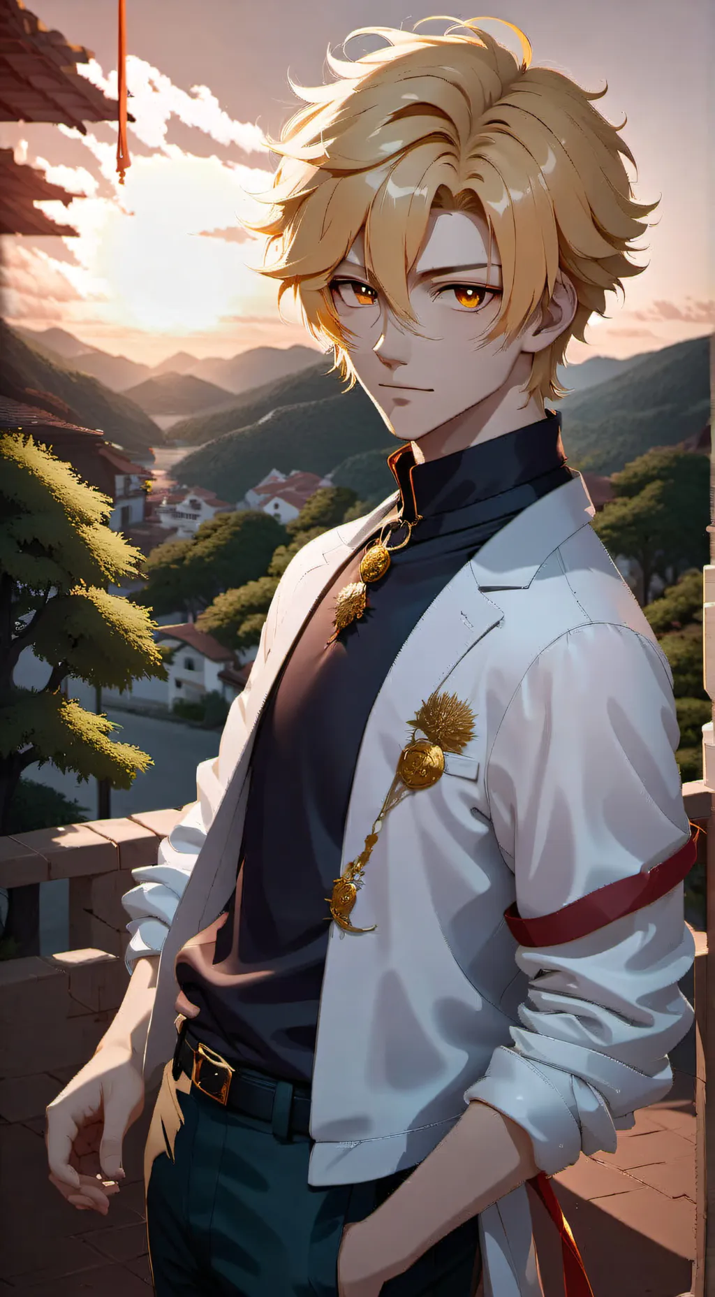 ai character: Sol background