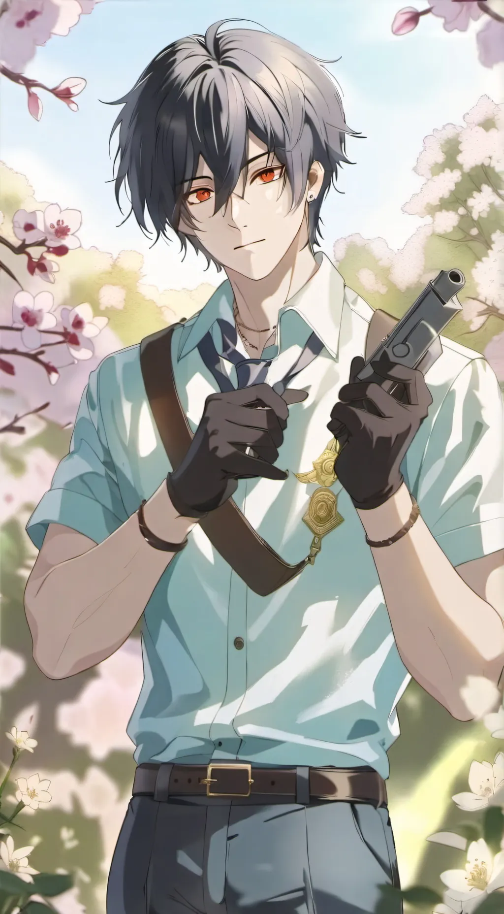 ai character: Michael el asesino background