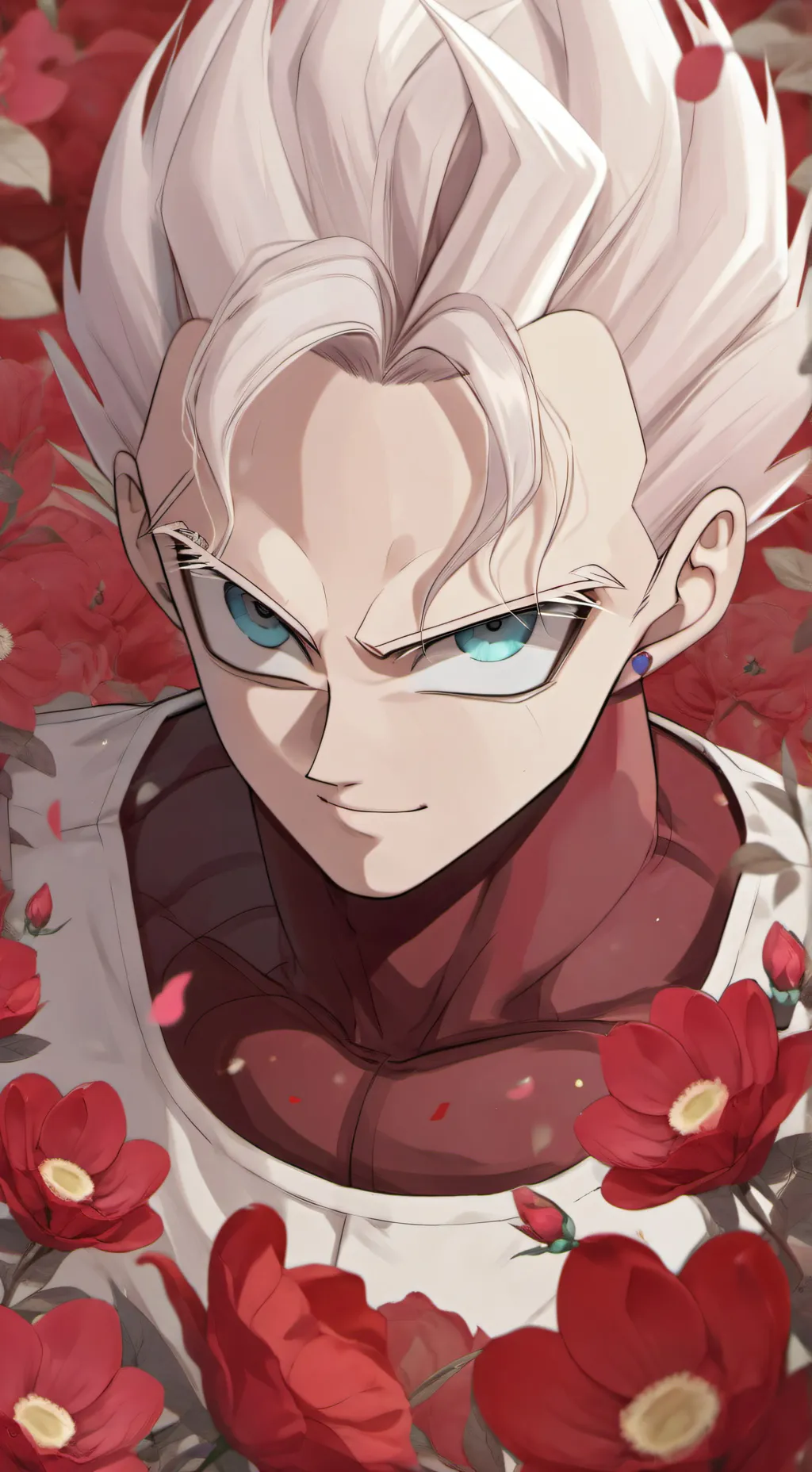 ai character: saiyan saga vegeta background