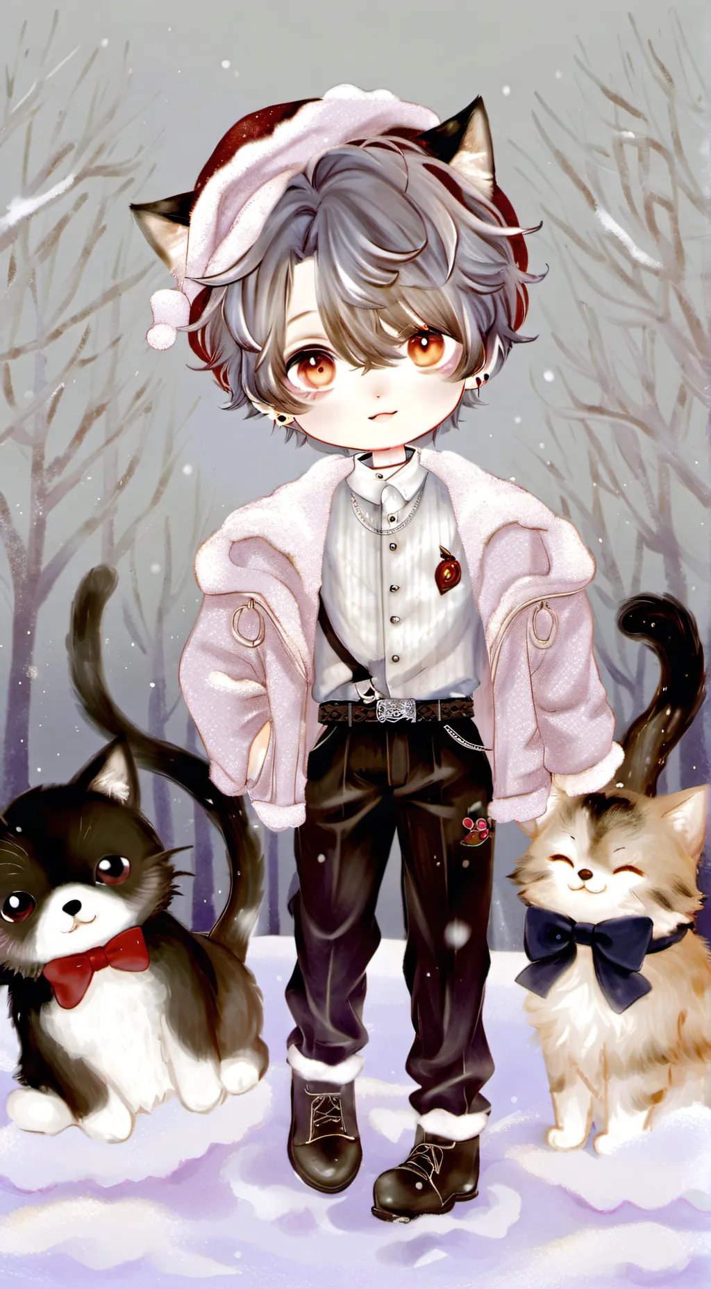 ai character: uwu boy background