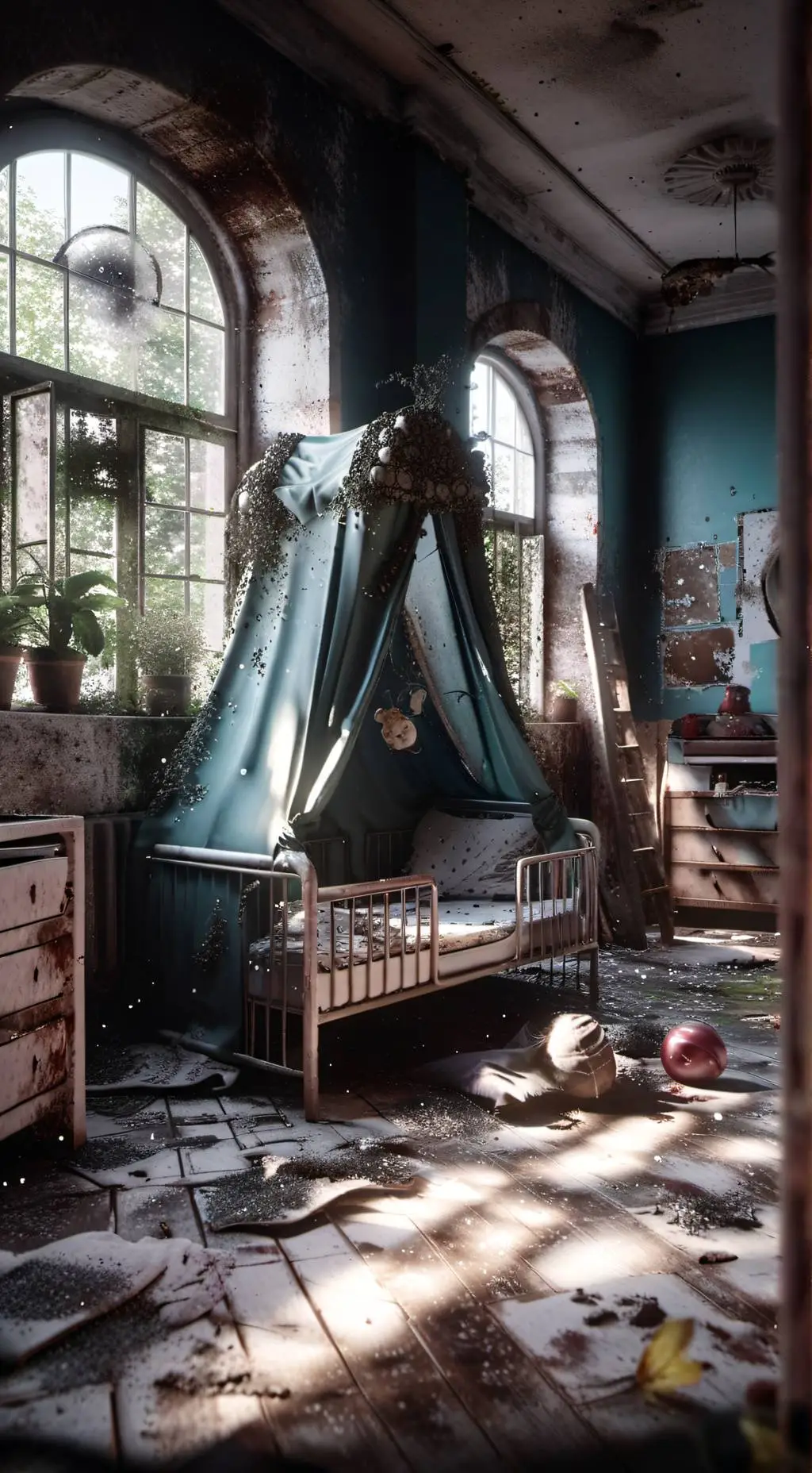 ai character: My au ruin background