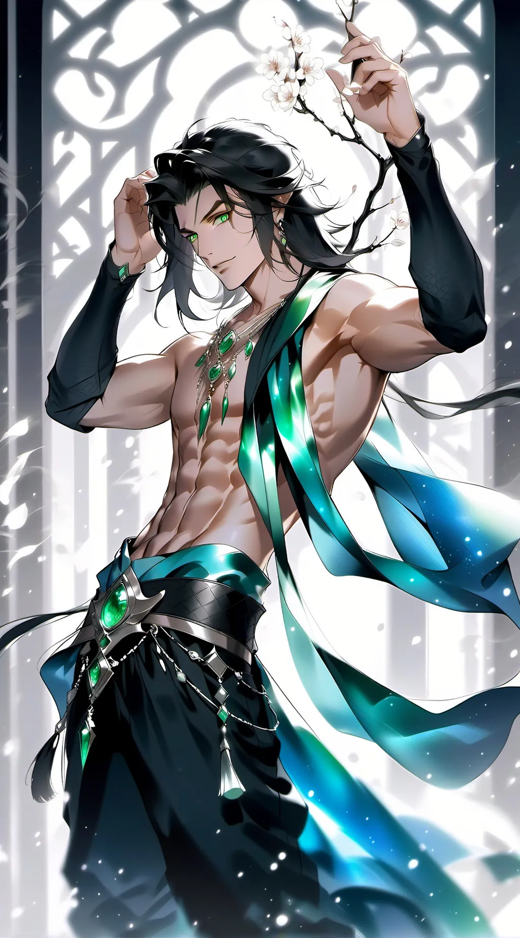 ai character: Zack background