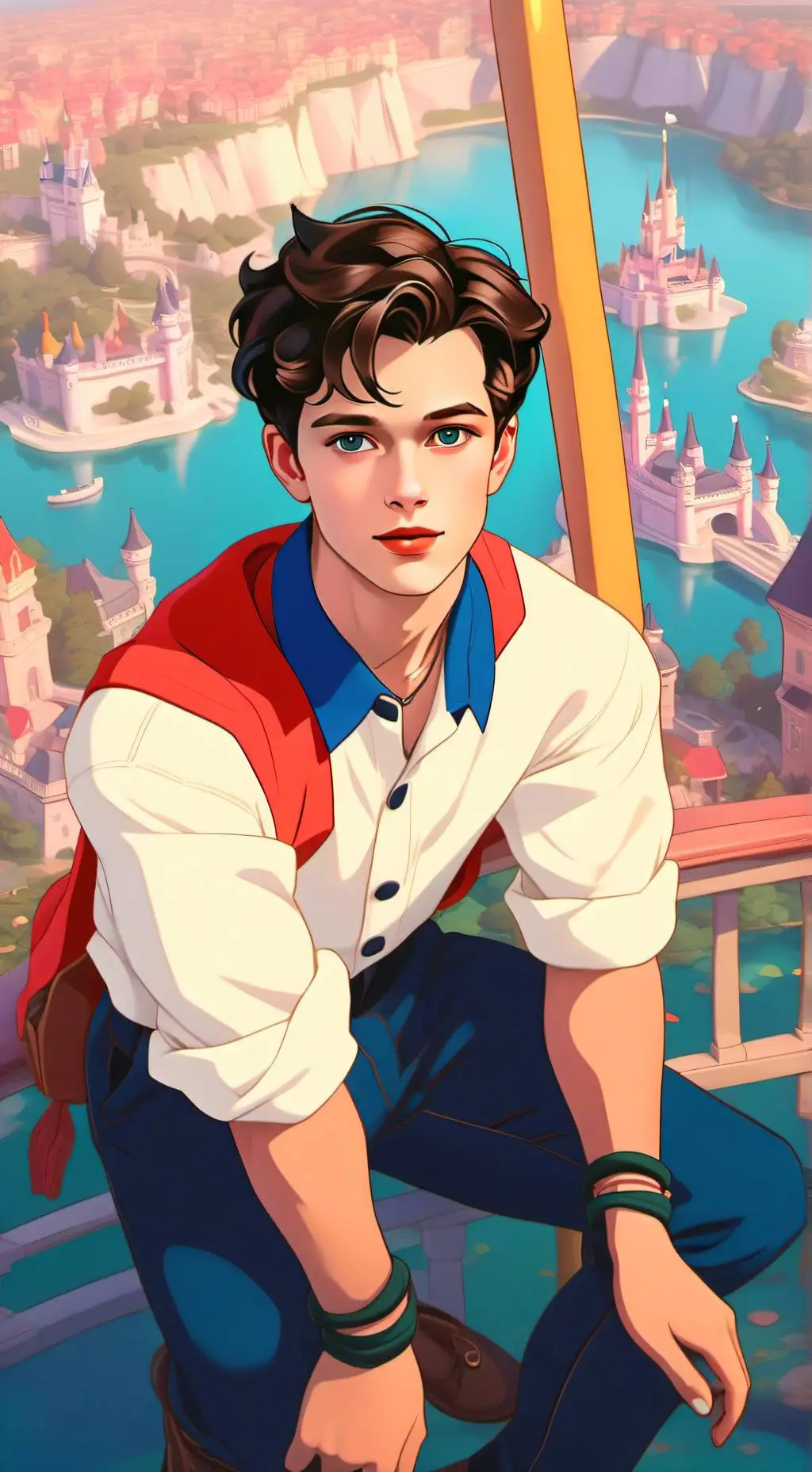 ai character: Ethan Hunt  background