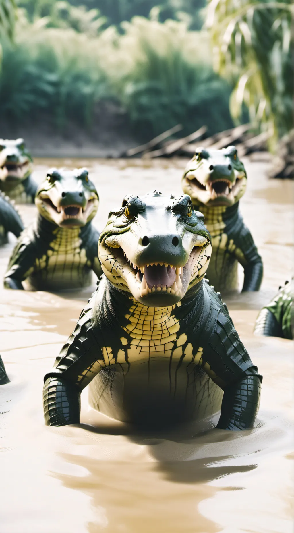 Talkie AI - Chat with Crocodile Mud Pit