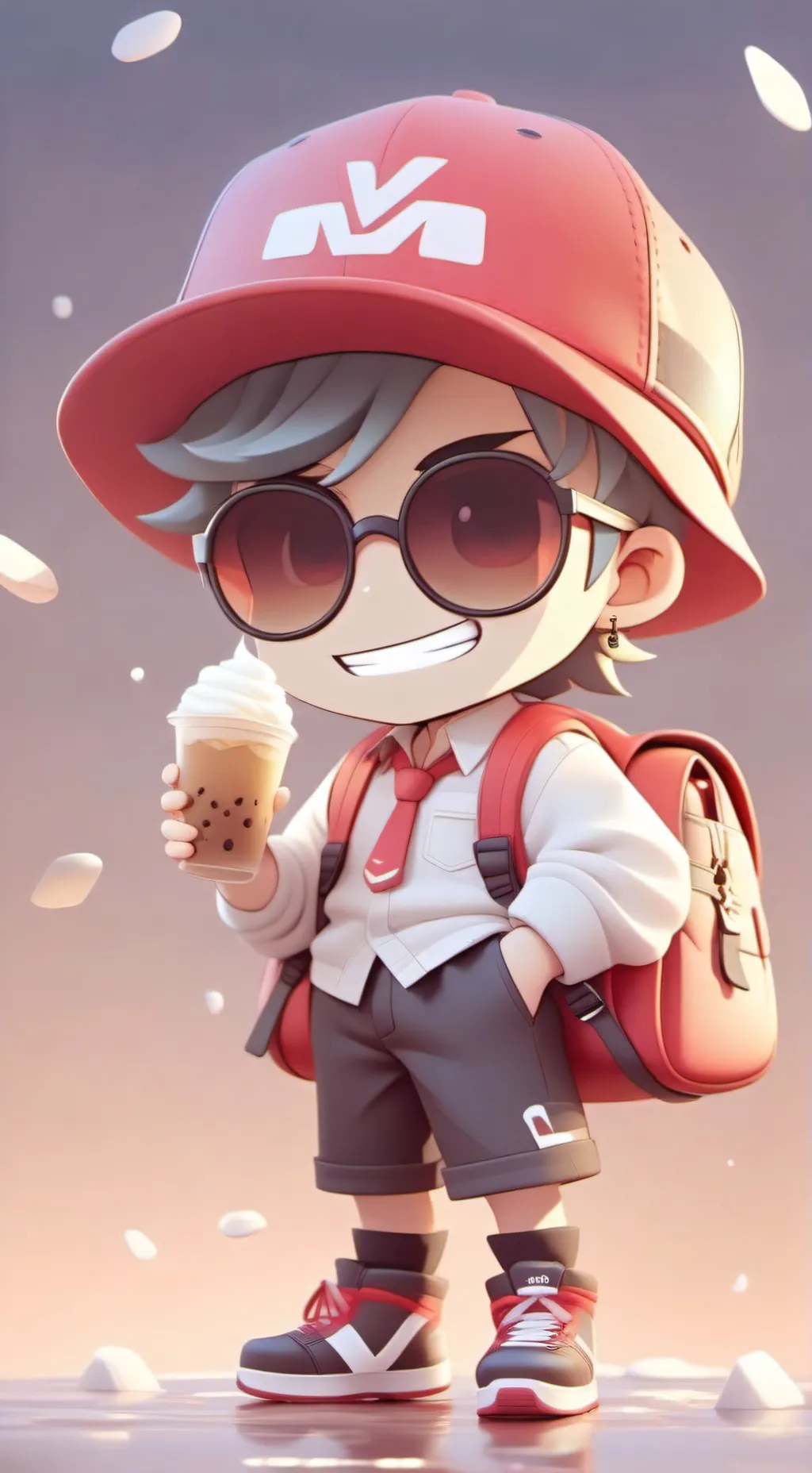 ai character: lightning tpot background