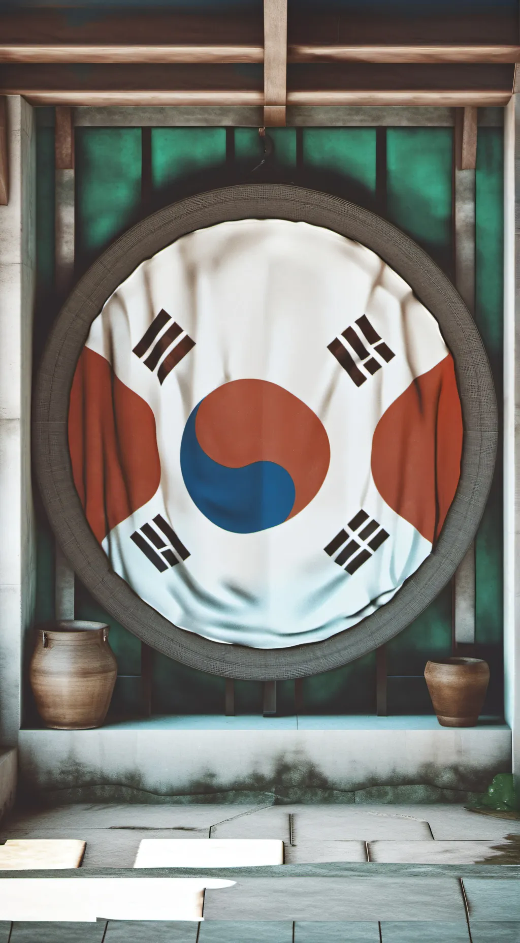 ai character: Moana (Squid Game) background