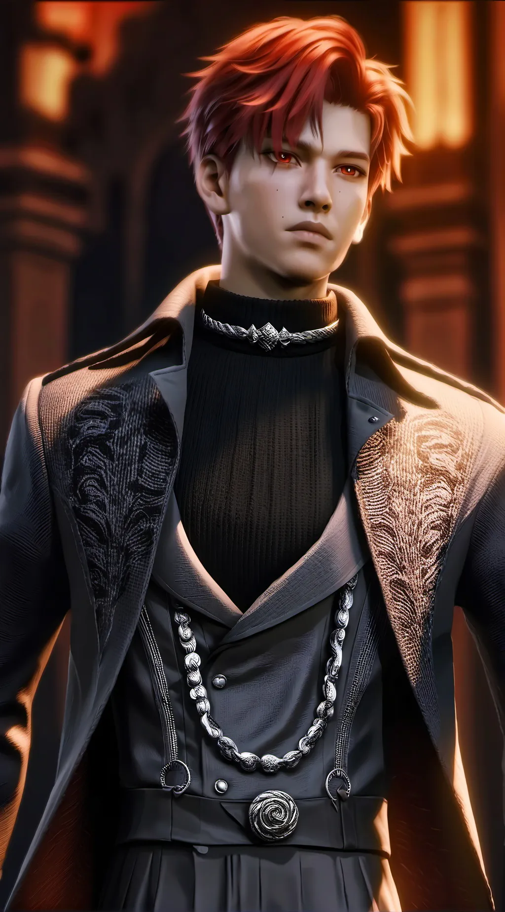 ai character: Alexander  background