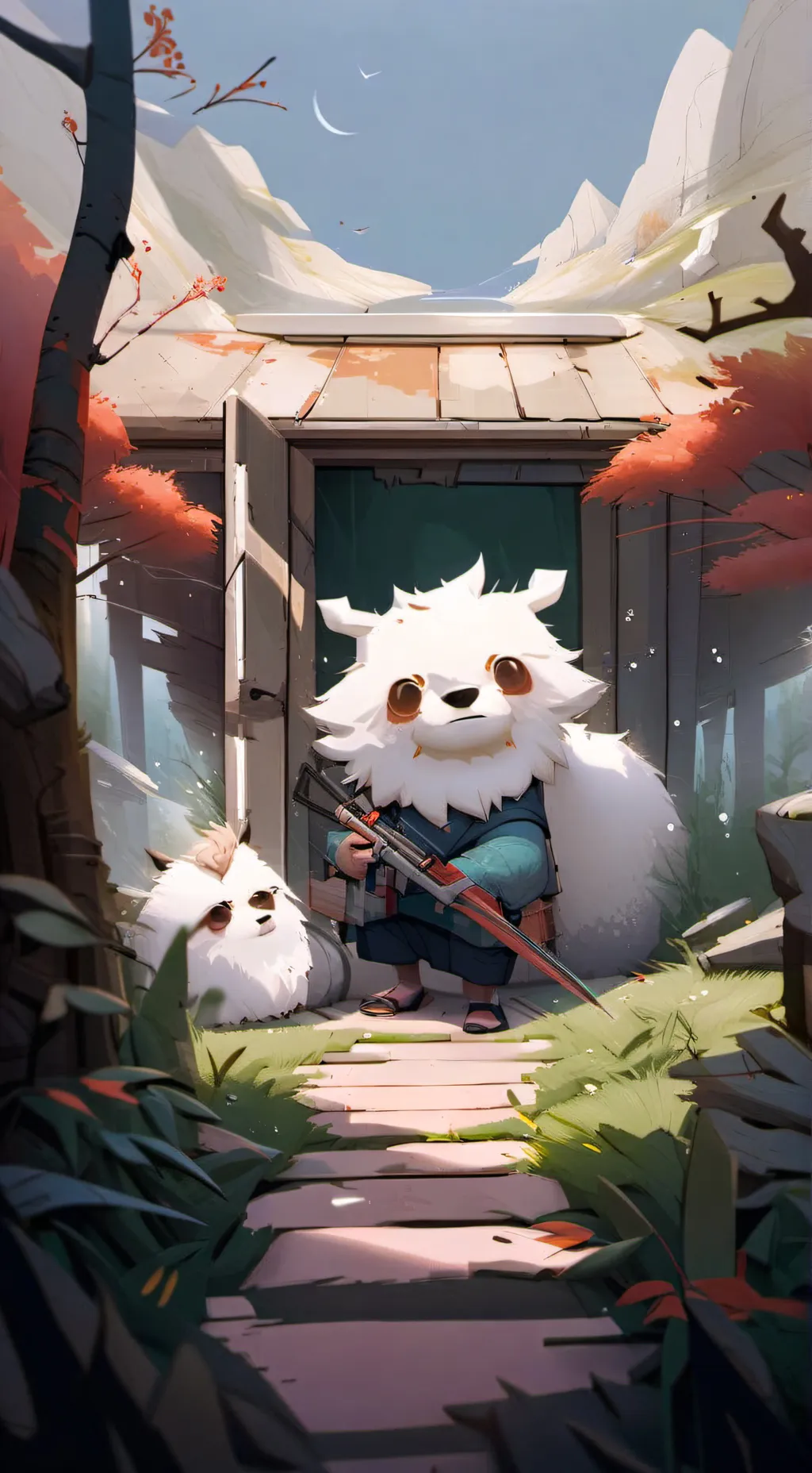 ai character: Dandy's world!! background