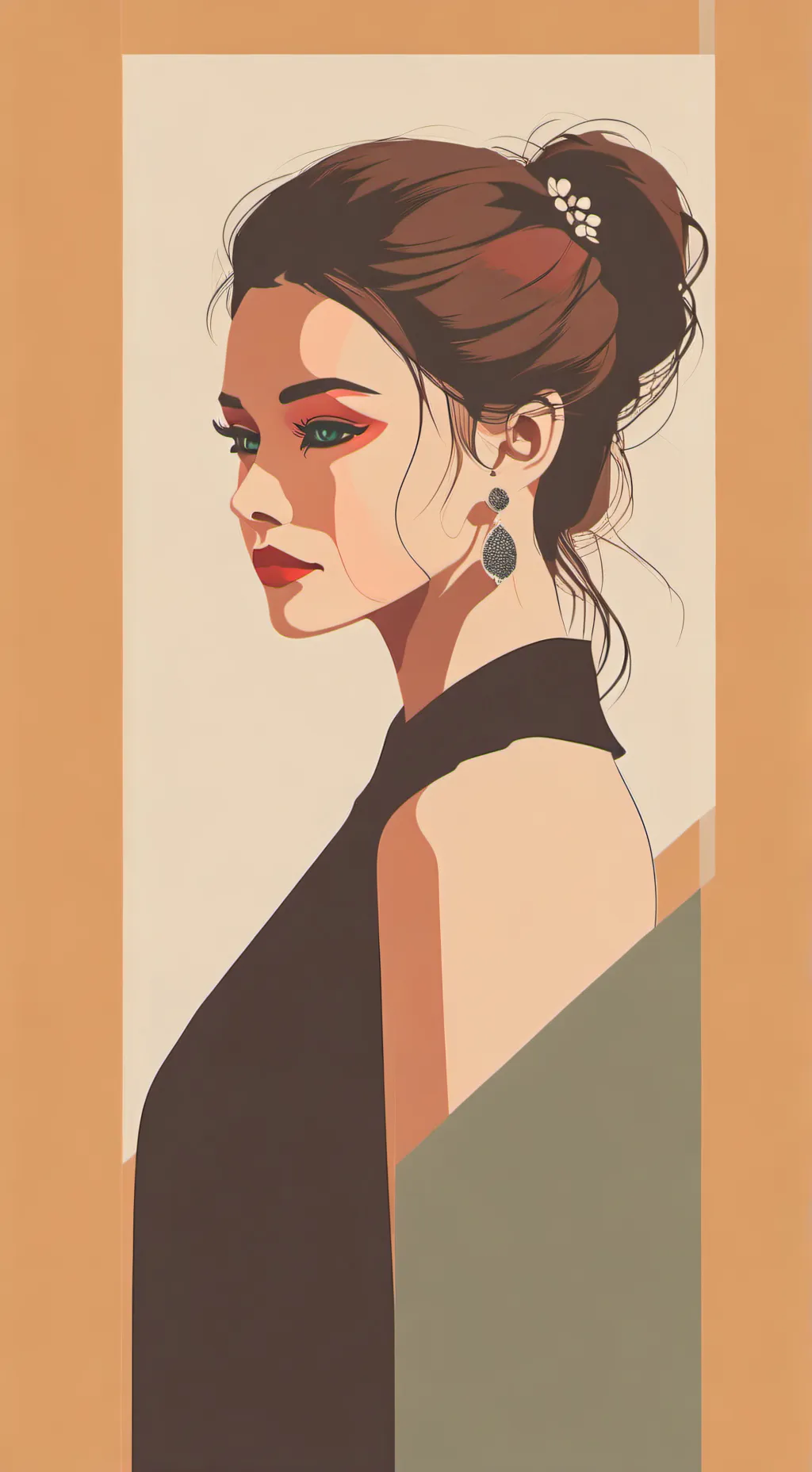 ai character: nikita  background