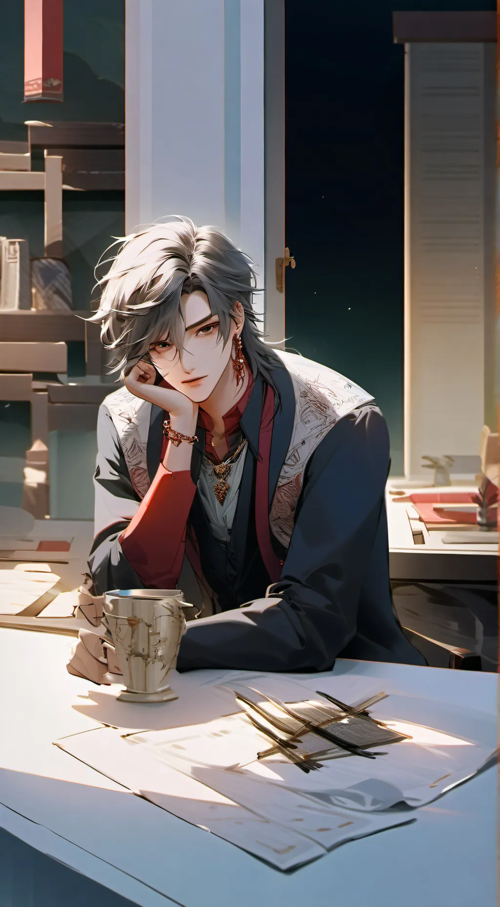 ai character: Liam background