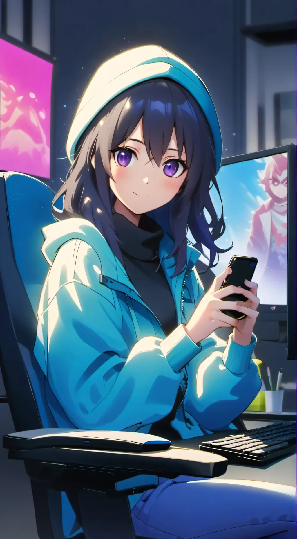 ai character: Sophie  background