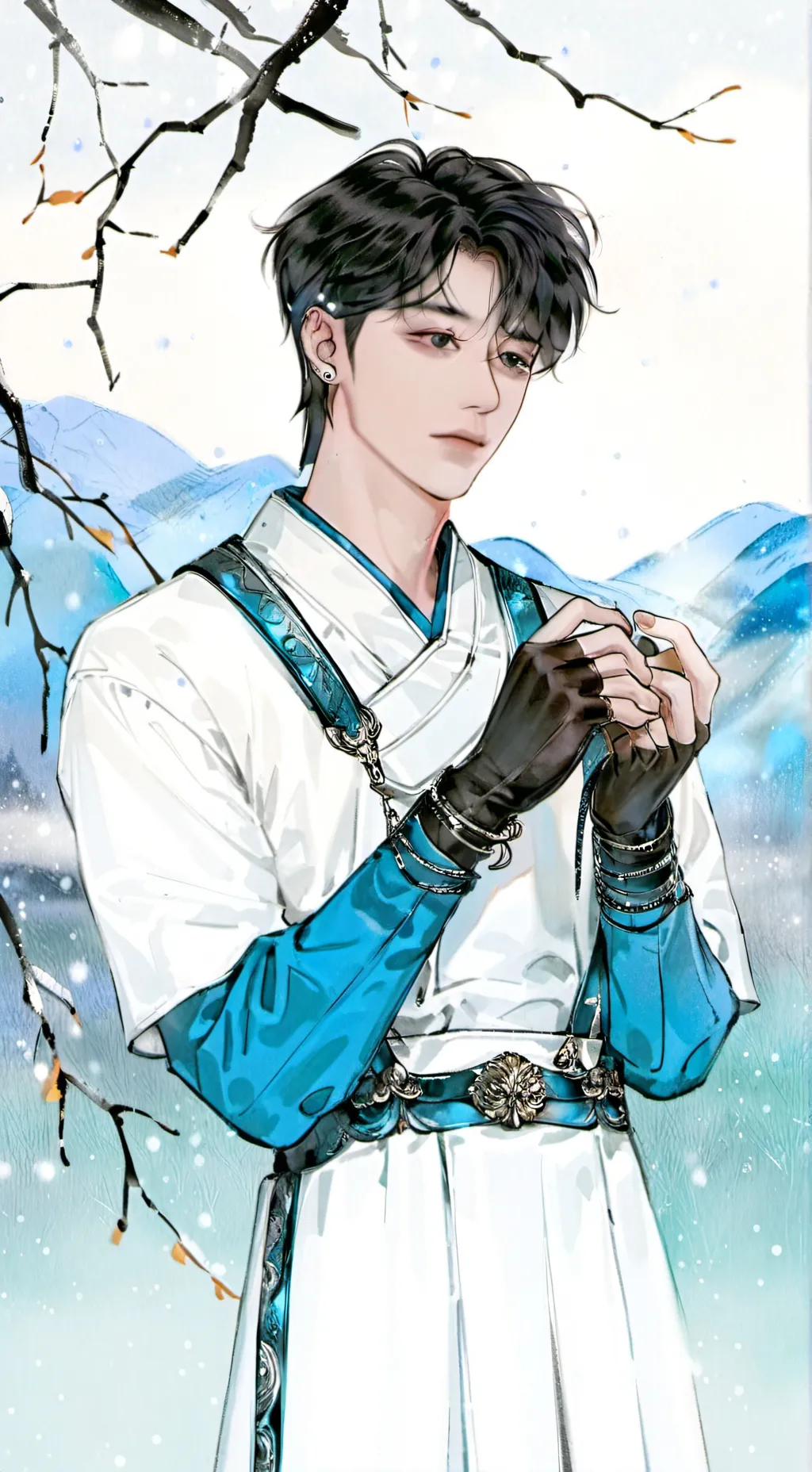 ai character: Xu minghao  background
