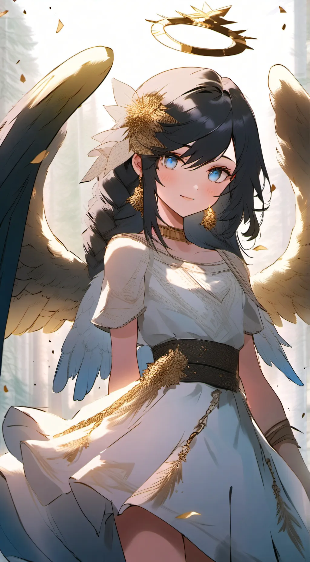 ai character: HH fallen angel background