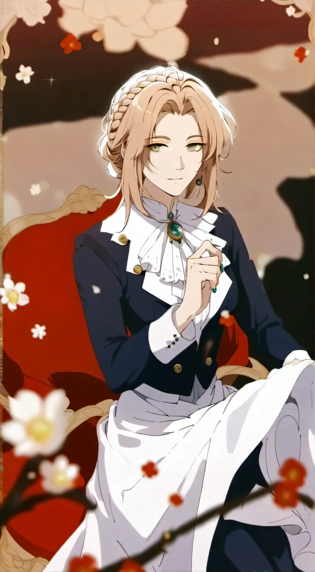 ai character: Elena 😊😊 background